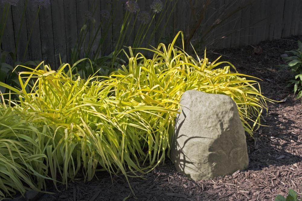 14" Resin Small River Rock Statuary - Sand - Emsco