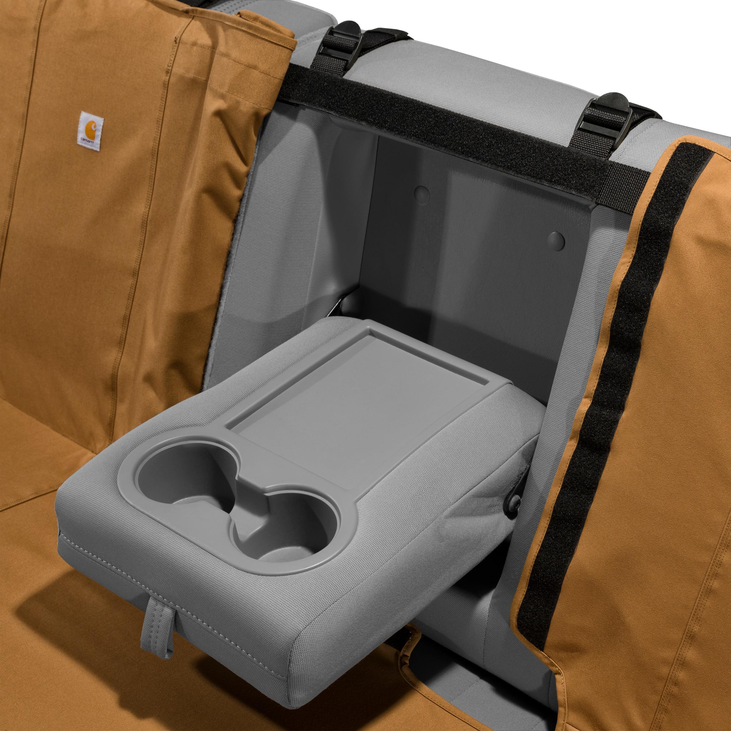 Carhartt C000143520199 Brown Ripstop Fabric Durable Water Repellent Universal Bench Seat Cover
