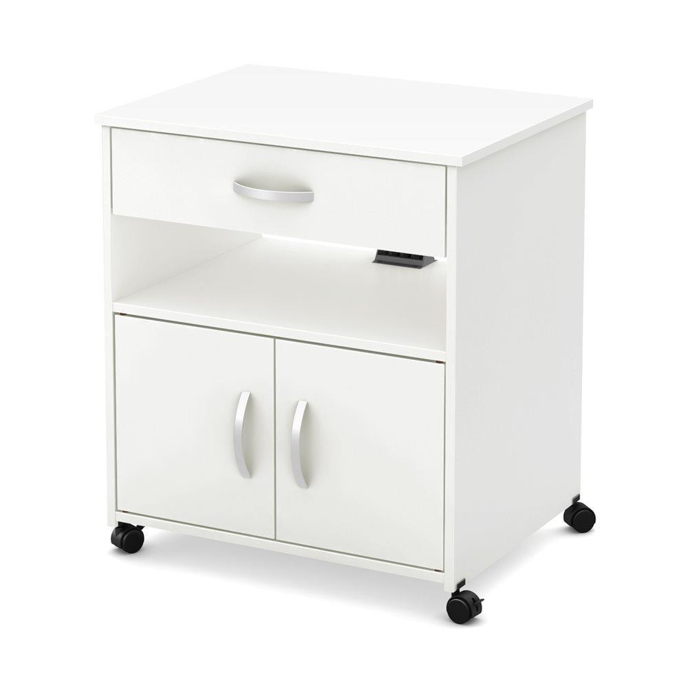 Axess 29.25'' H x 26.75'' W 2 - Cabinet Utility Cart with Wheels