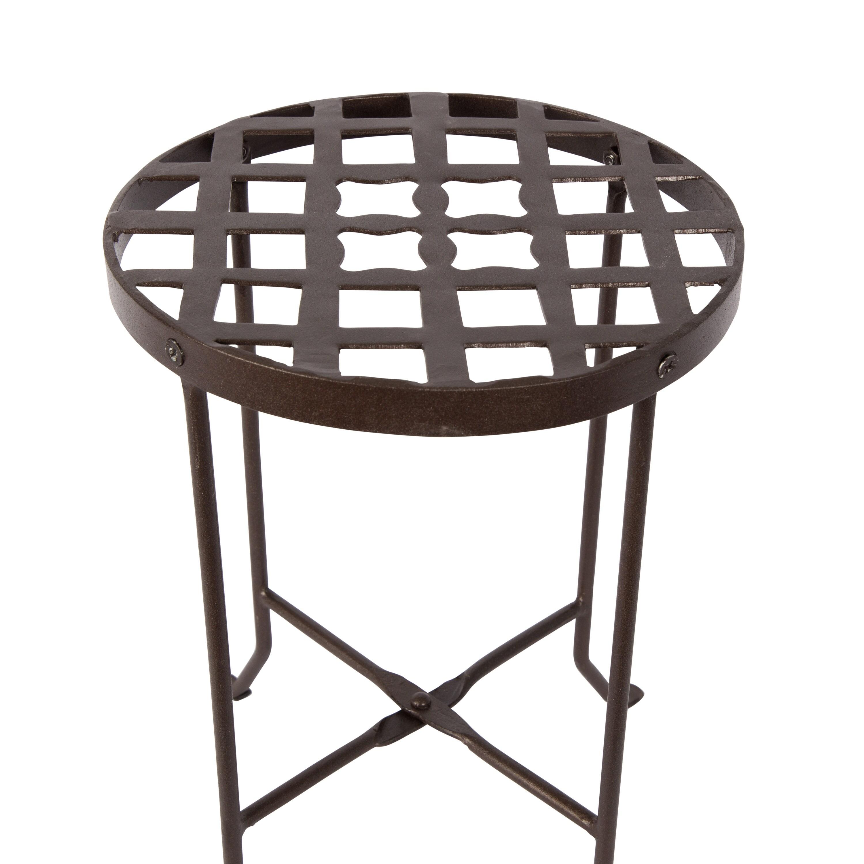 Achla FB-22 Lowers Plant Stand II in Roman Bronze Powder Coated