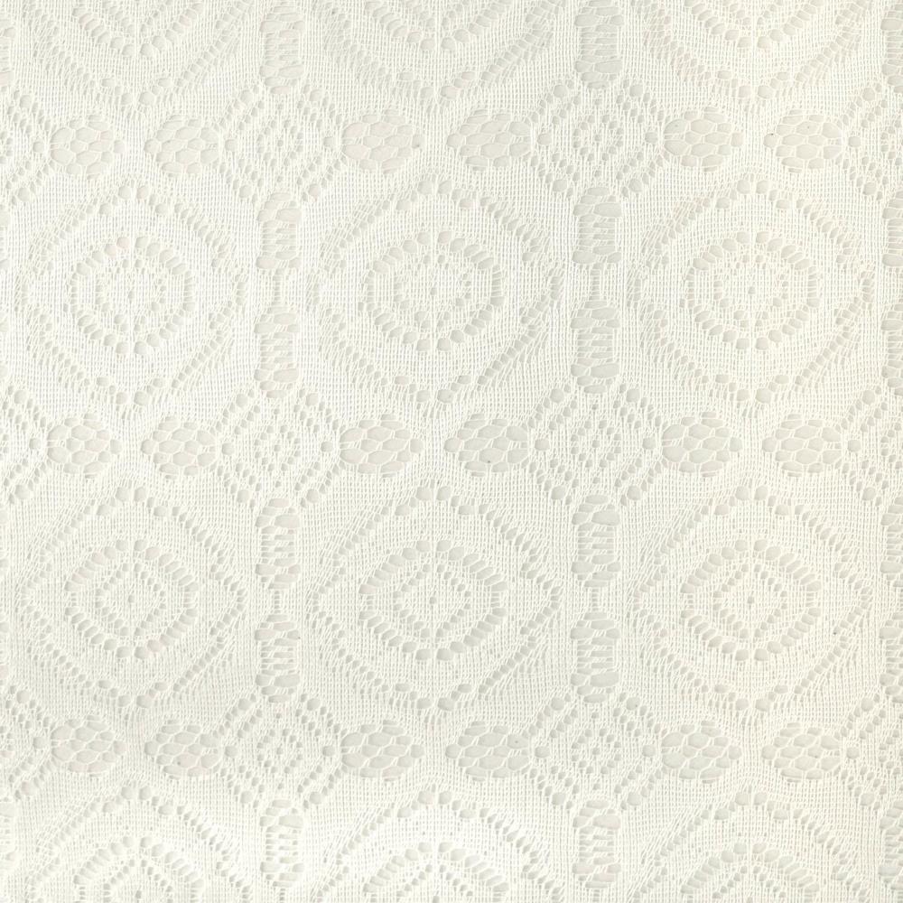 Design Imports  Lace Tablecloth, Vintage, 63" Round