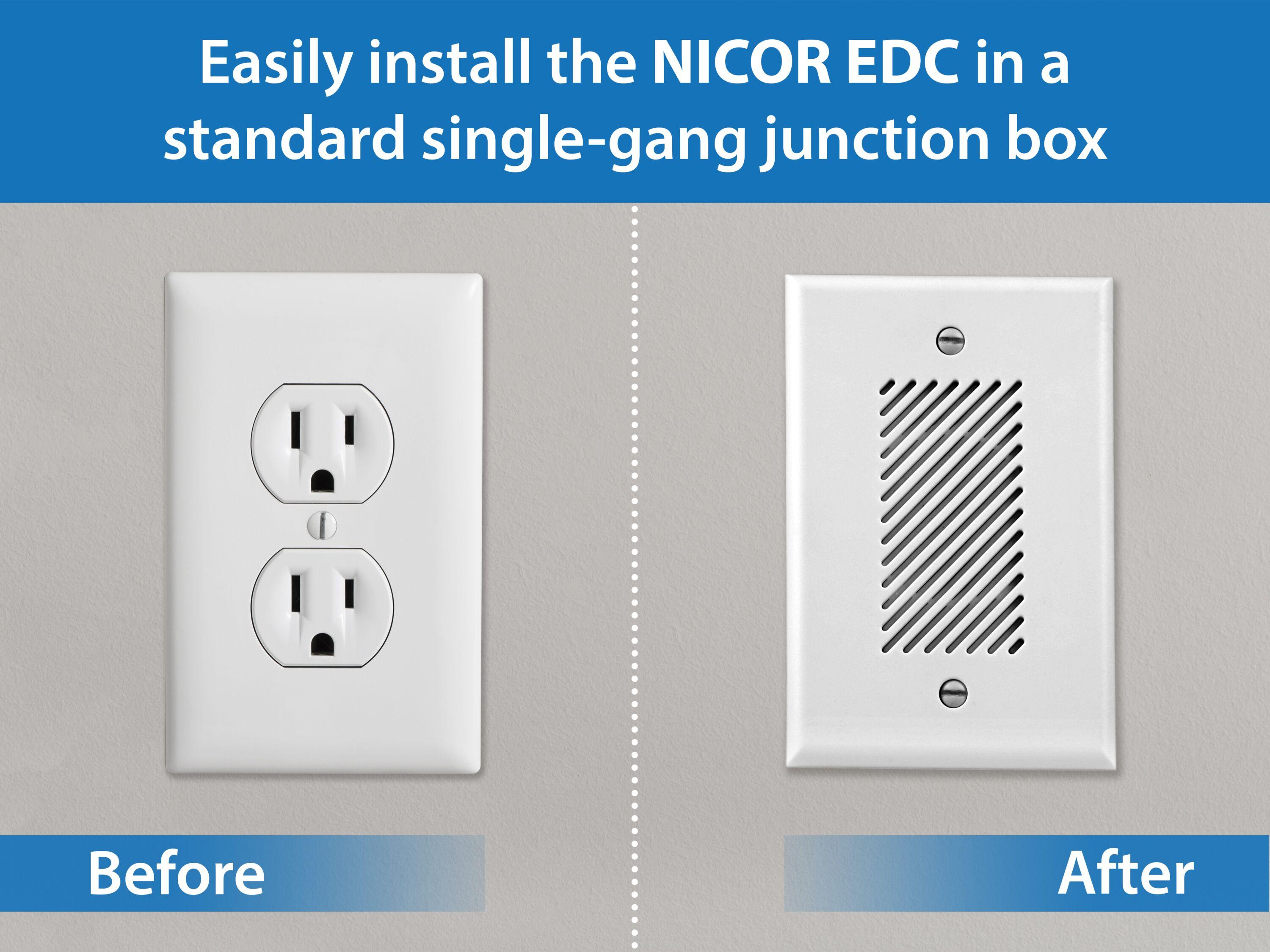NICOR Lighting White Doorbell Kit
