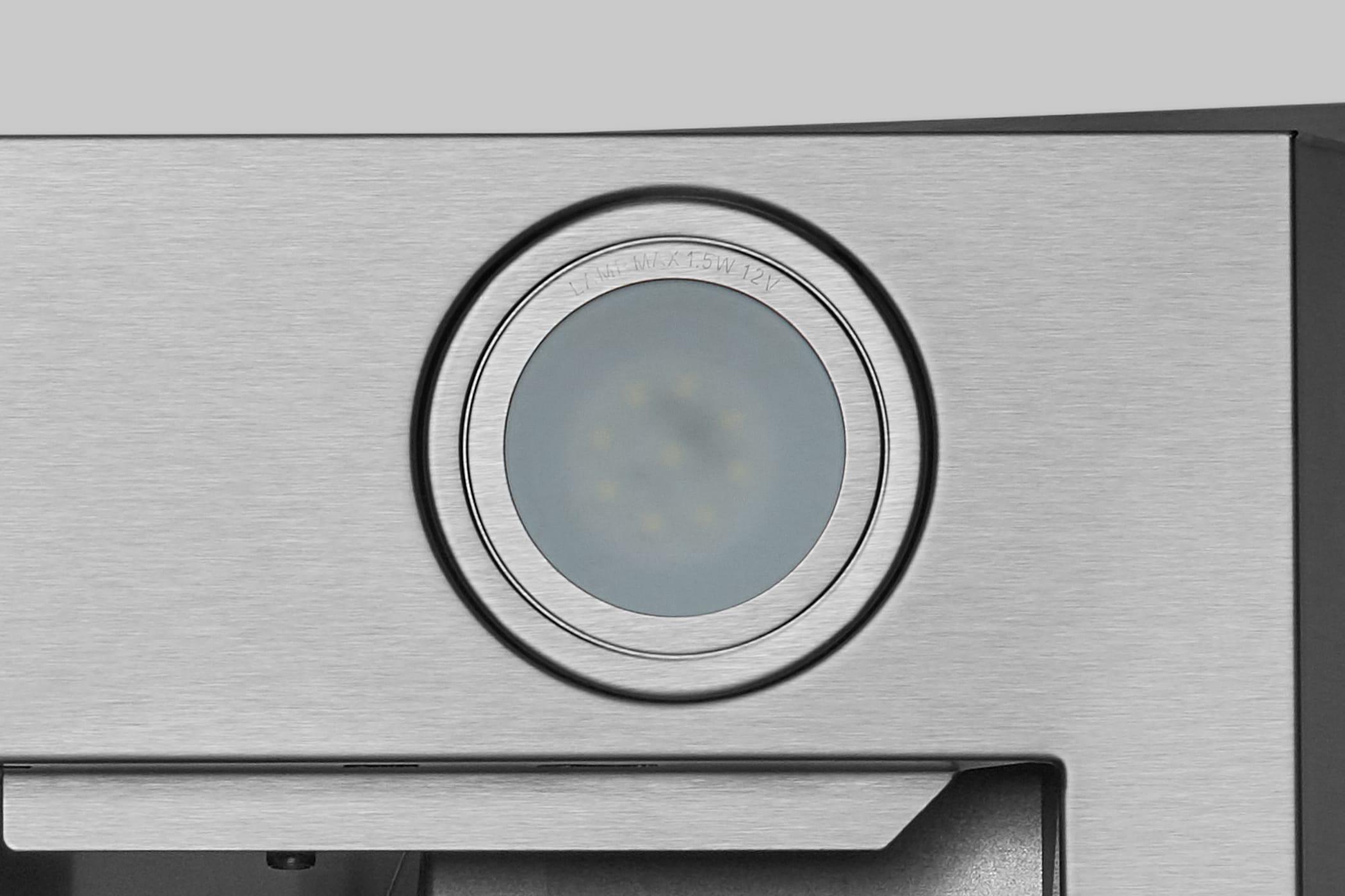 Hauslane Hauslane 30" Stainless Steel 600 CFM Convertible Island Range Hood with Baffle Filter IS-200SS-30