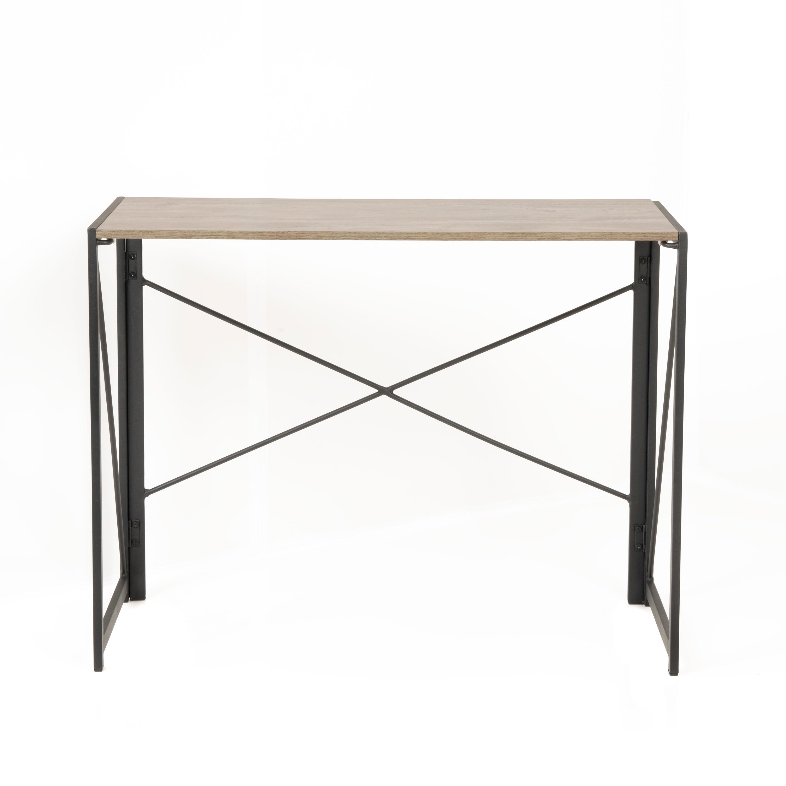 Metal Base Writing Desk