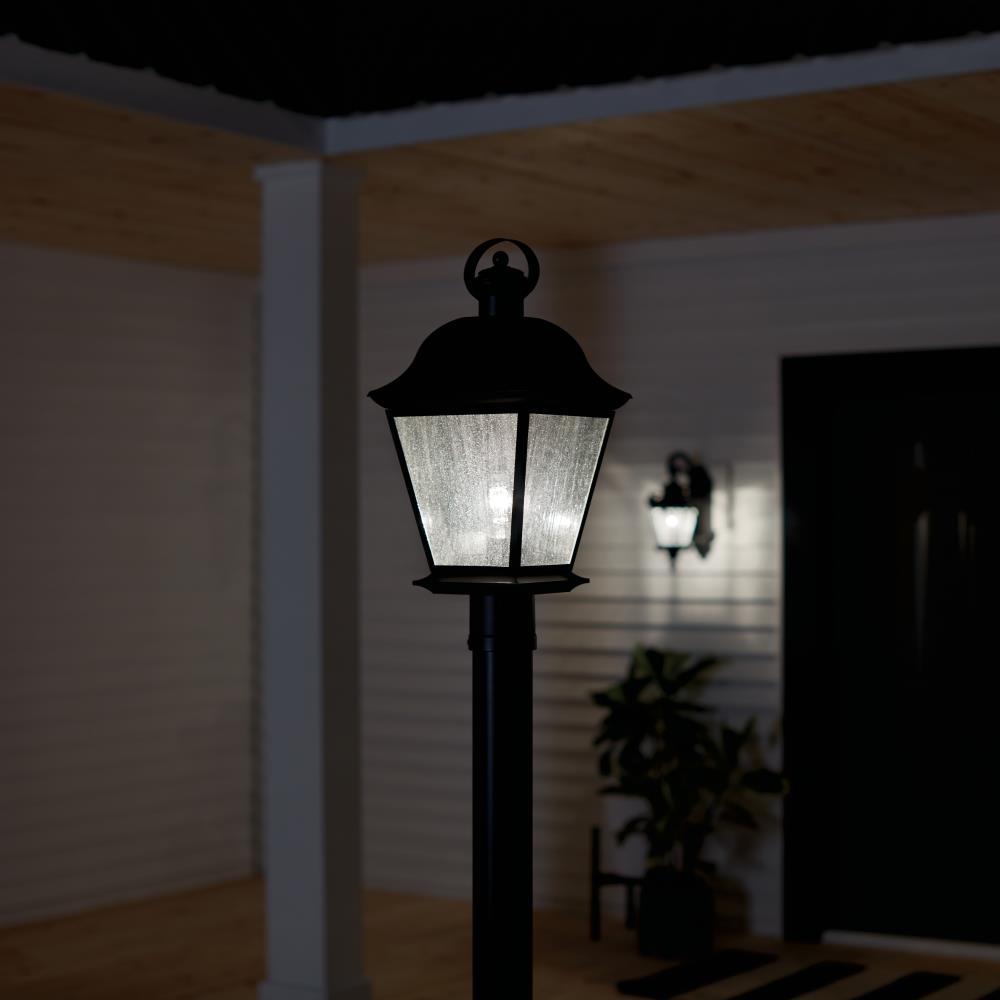 Kichler Lighting Mount Vernon 1 - Light Post Light in  Black