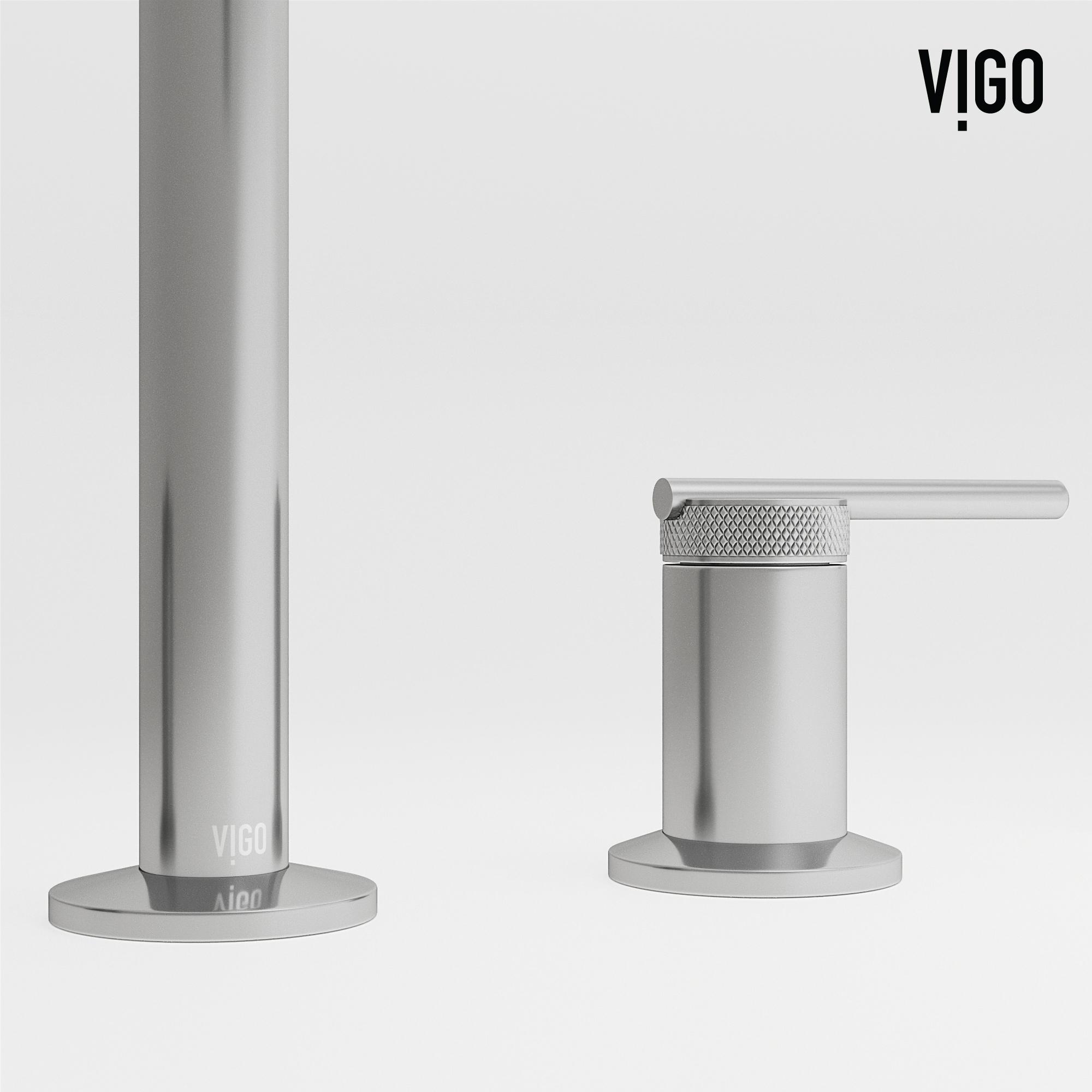 Sterling 7" H Two Handle Widespread Bathroom Faucet