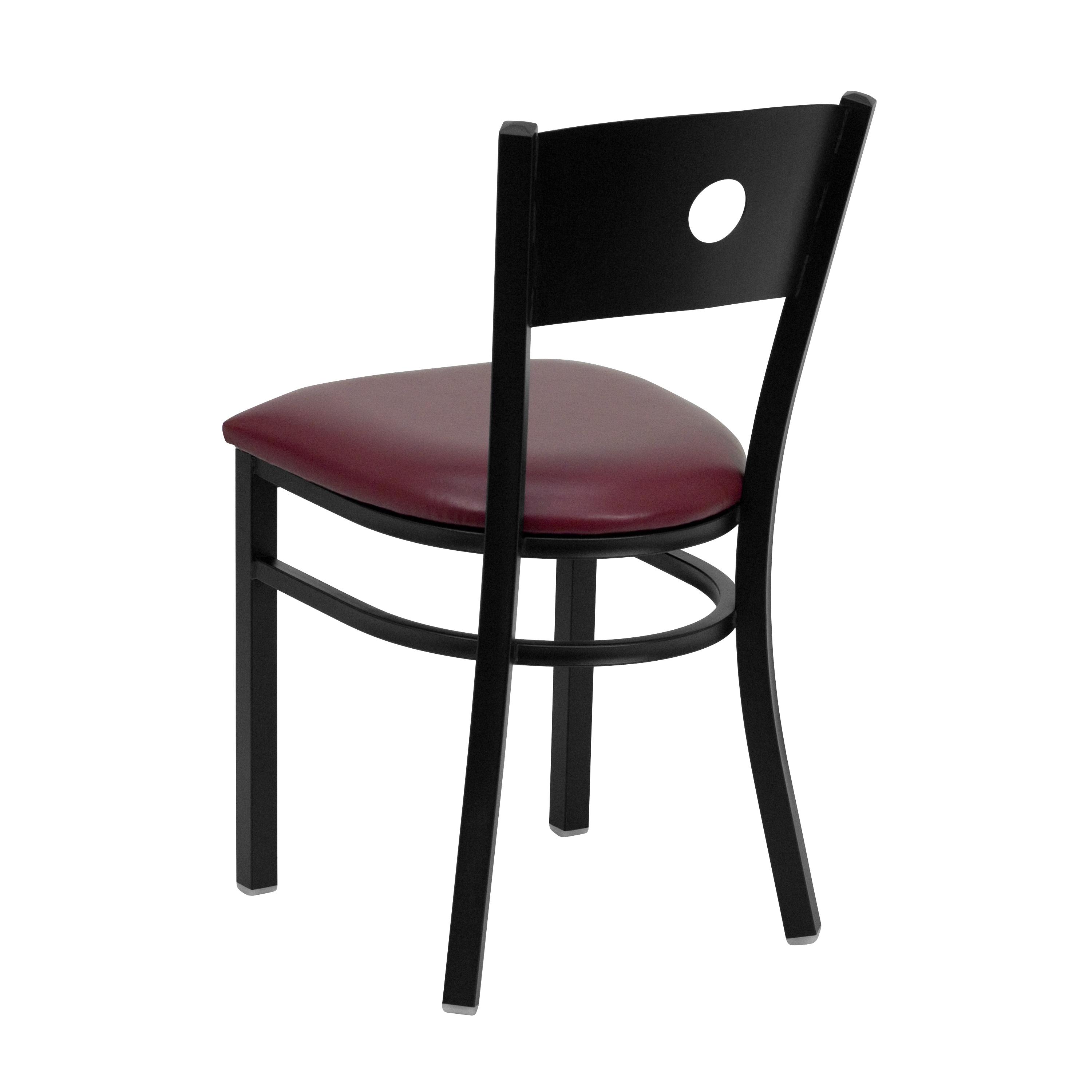 Flash Furniture Merlina Circle Back Metal Restaurant Chair