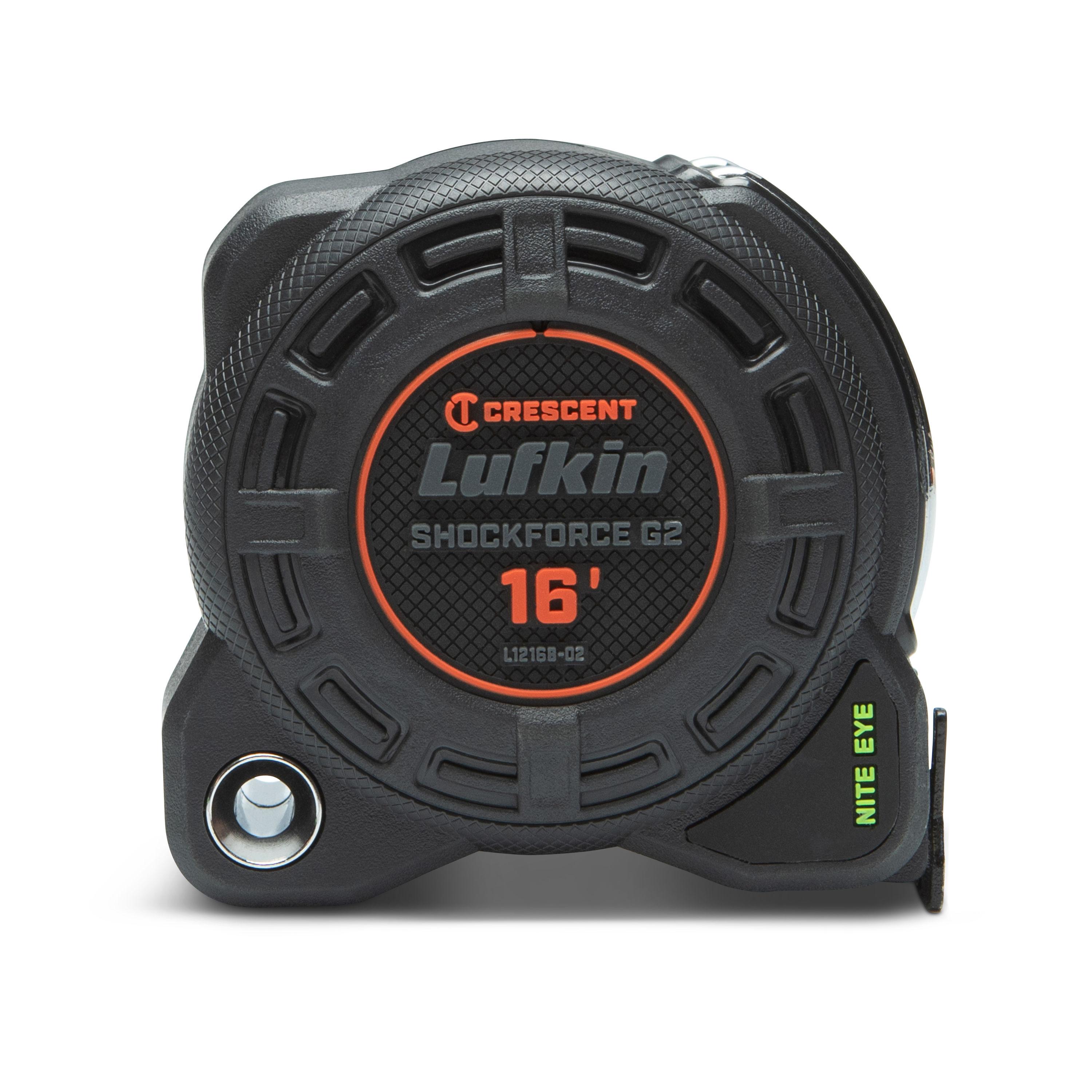 Crescent Shockforce Nite Eye G2 Magnetic Tape Measure 1 1/4In X 16'