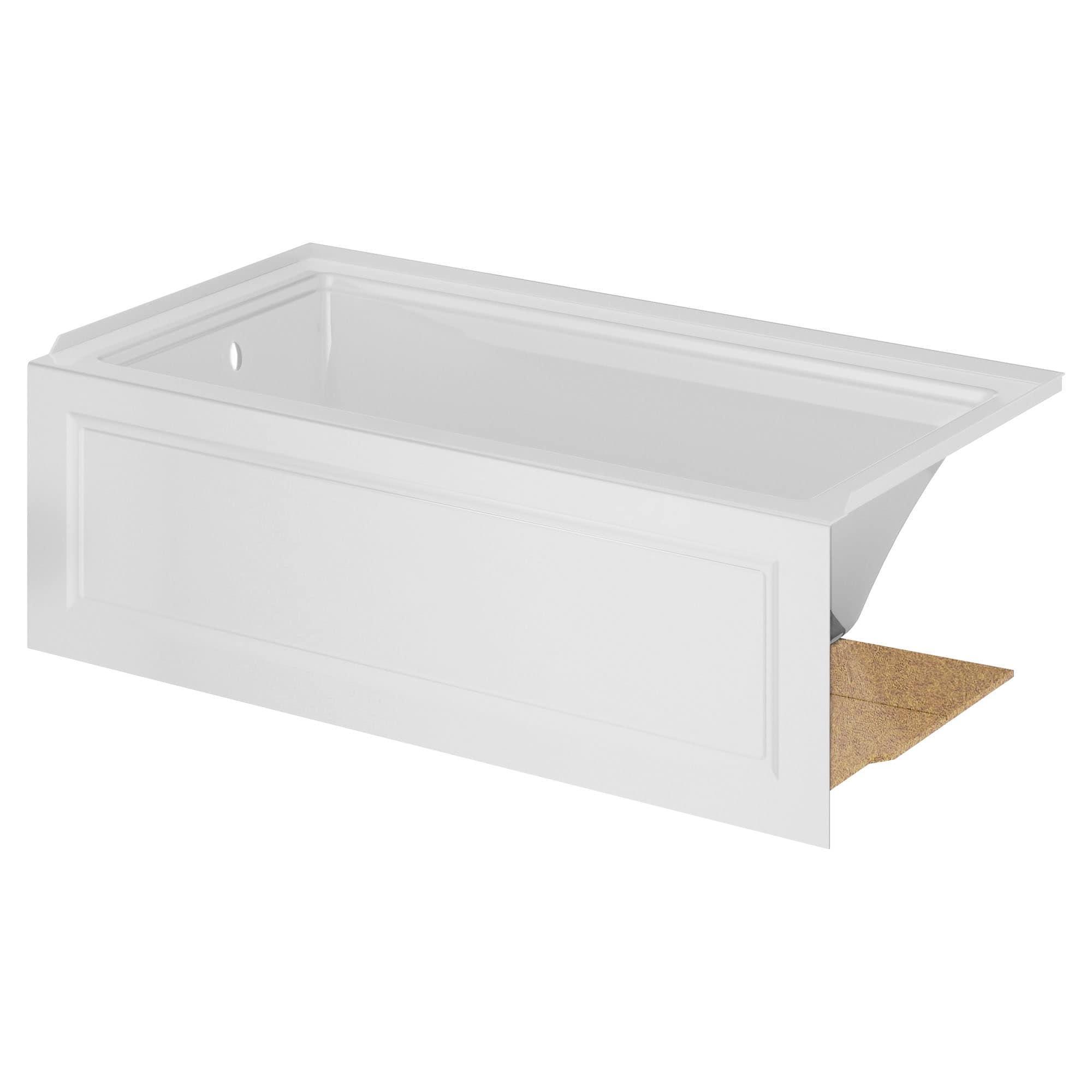 Town Square S 60'' x 30'' Alcove / Tile In Soaking Fiberglass Bathtub