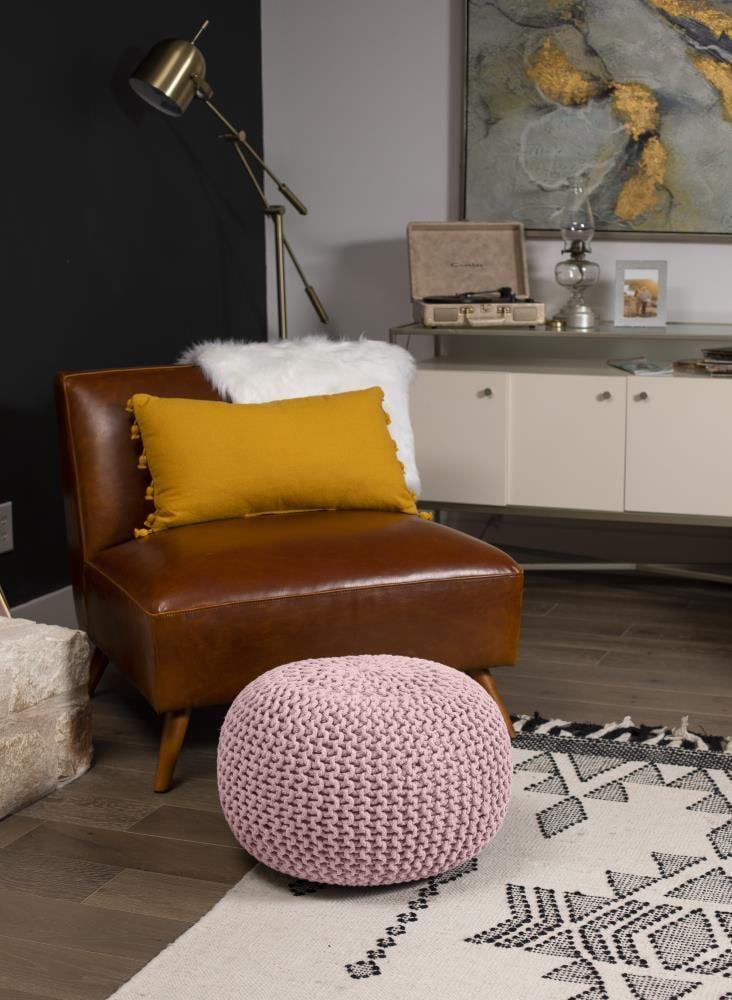 Upholstered Pouf