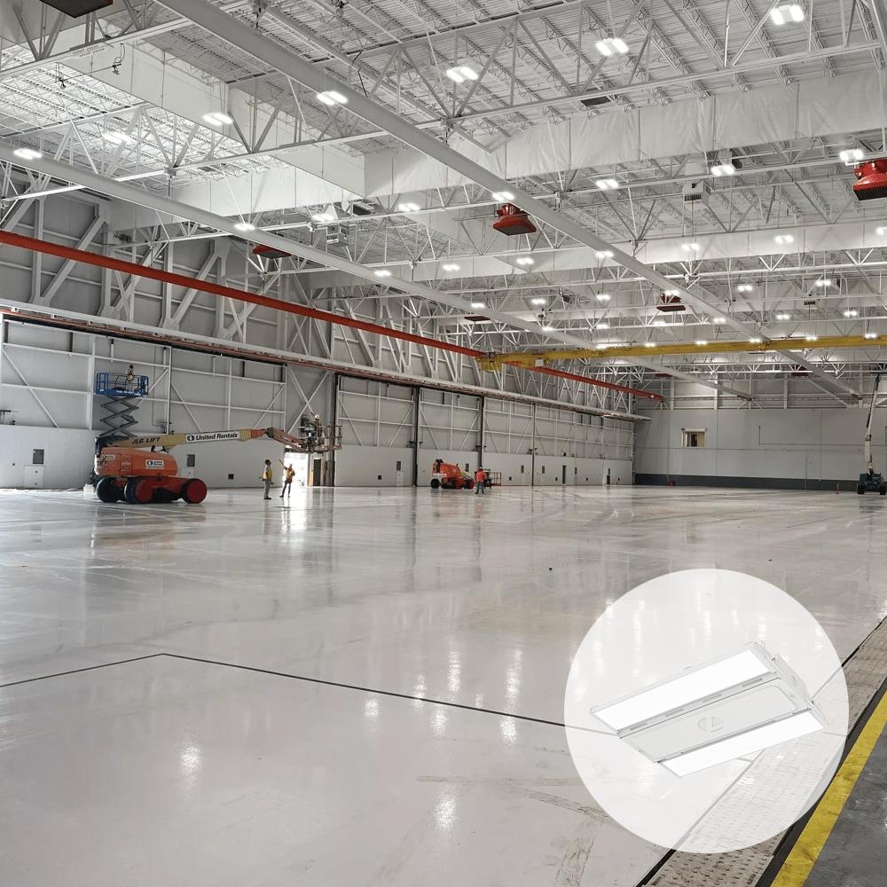 Lithonia Lighting Dimmable Rectangle High Bay Ceiling Light