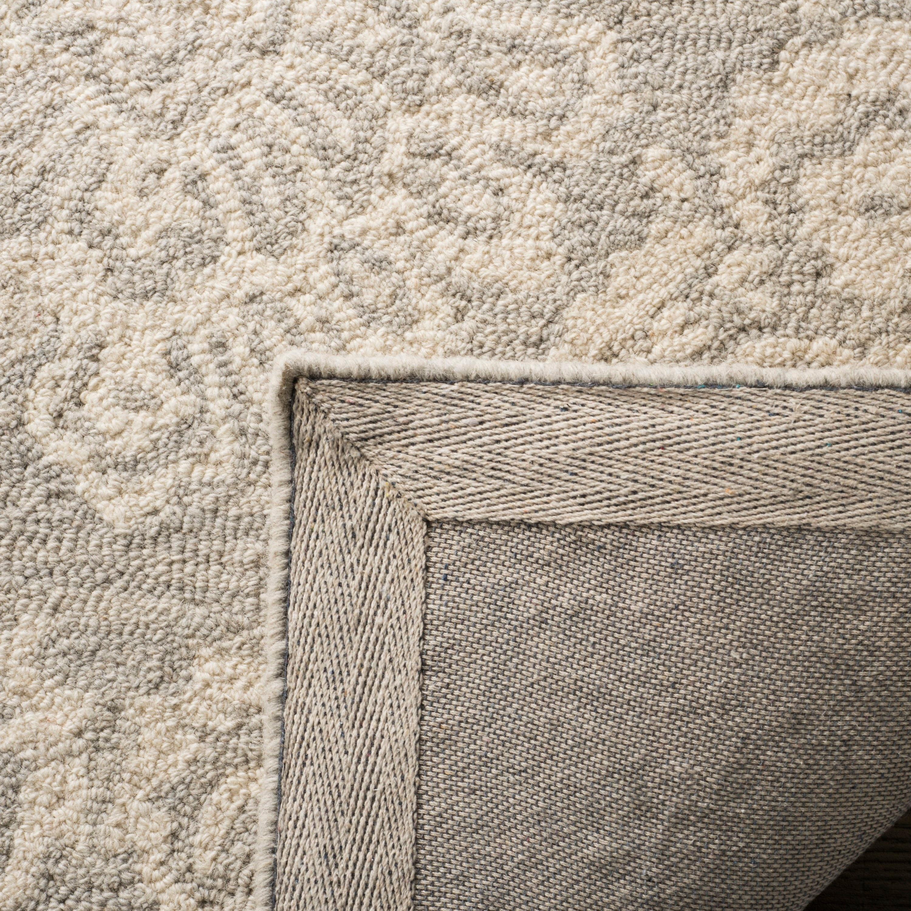 Tansy Wool Silver / Ivory Rug