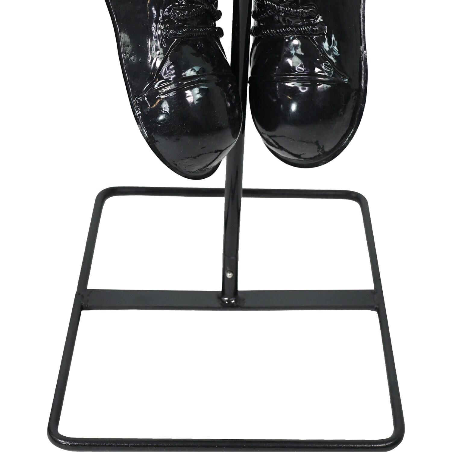 Haunted Hill Farm Lifesize Animatronic Clown with Lights and Sound, Indoor/Covered Outdoor Halloween Decoration