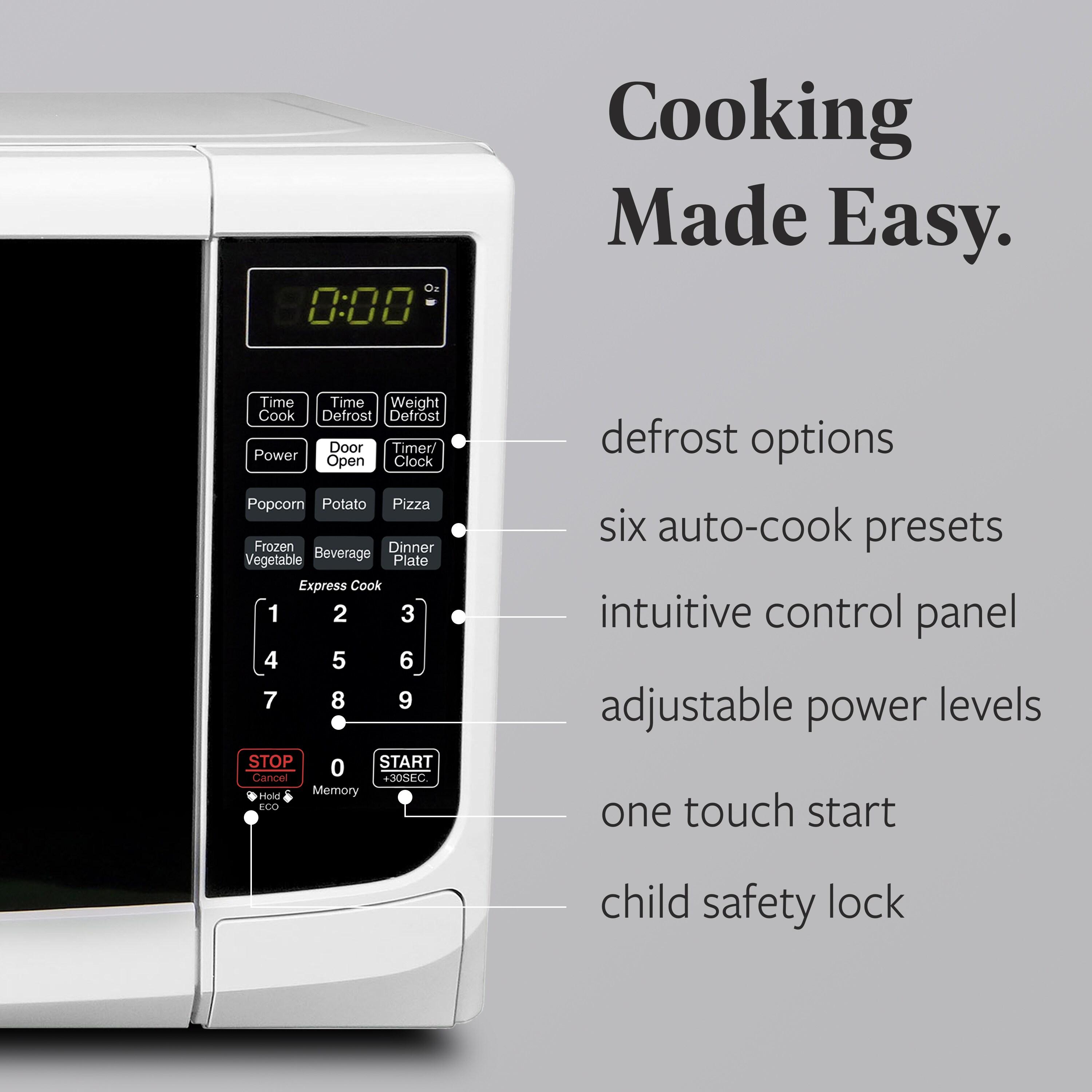 Farberware Farberware Countertop Microwave .7 Cu. Ft. 700-Watt Compact Microwave Oven FMO07ABTWHA