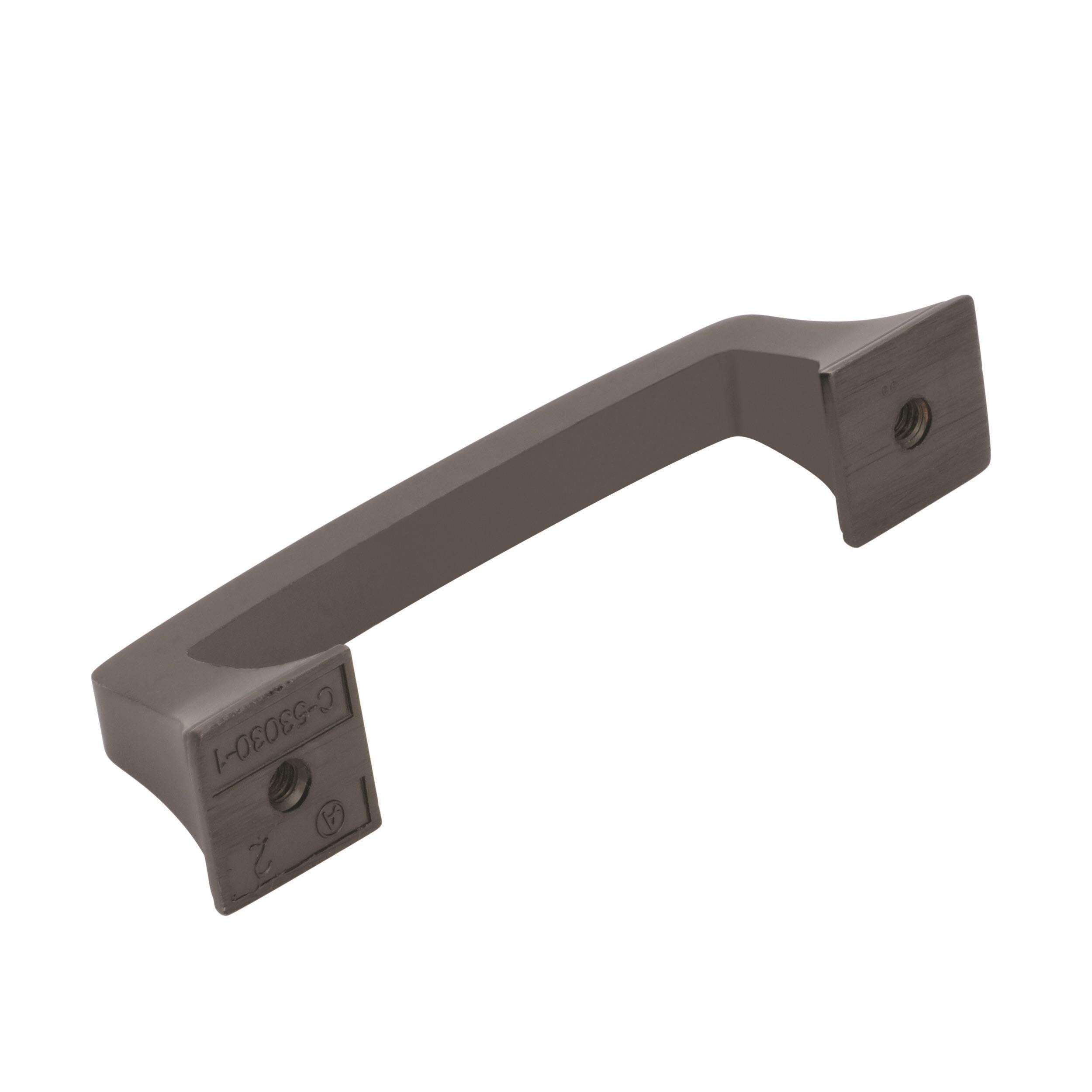 Amerock Mulholland 3 inch (76mm) Center-to-Center Gunmetal Cabinet Pull