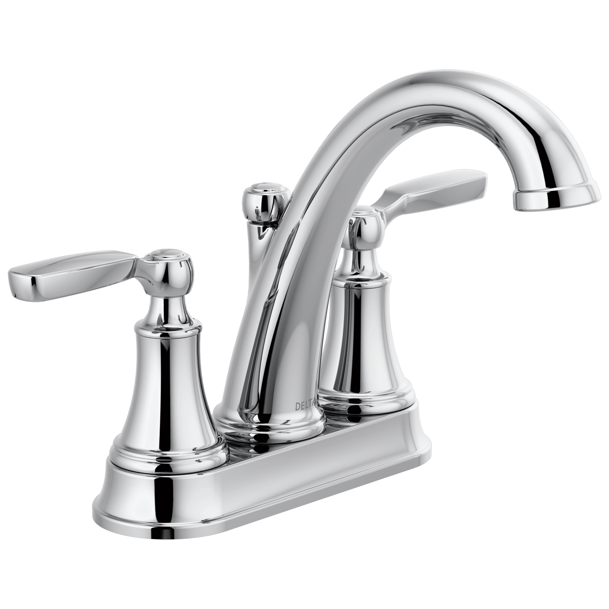 Woodhurst Centerset Bathroom Faucet with Drain Assembly