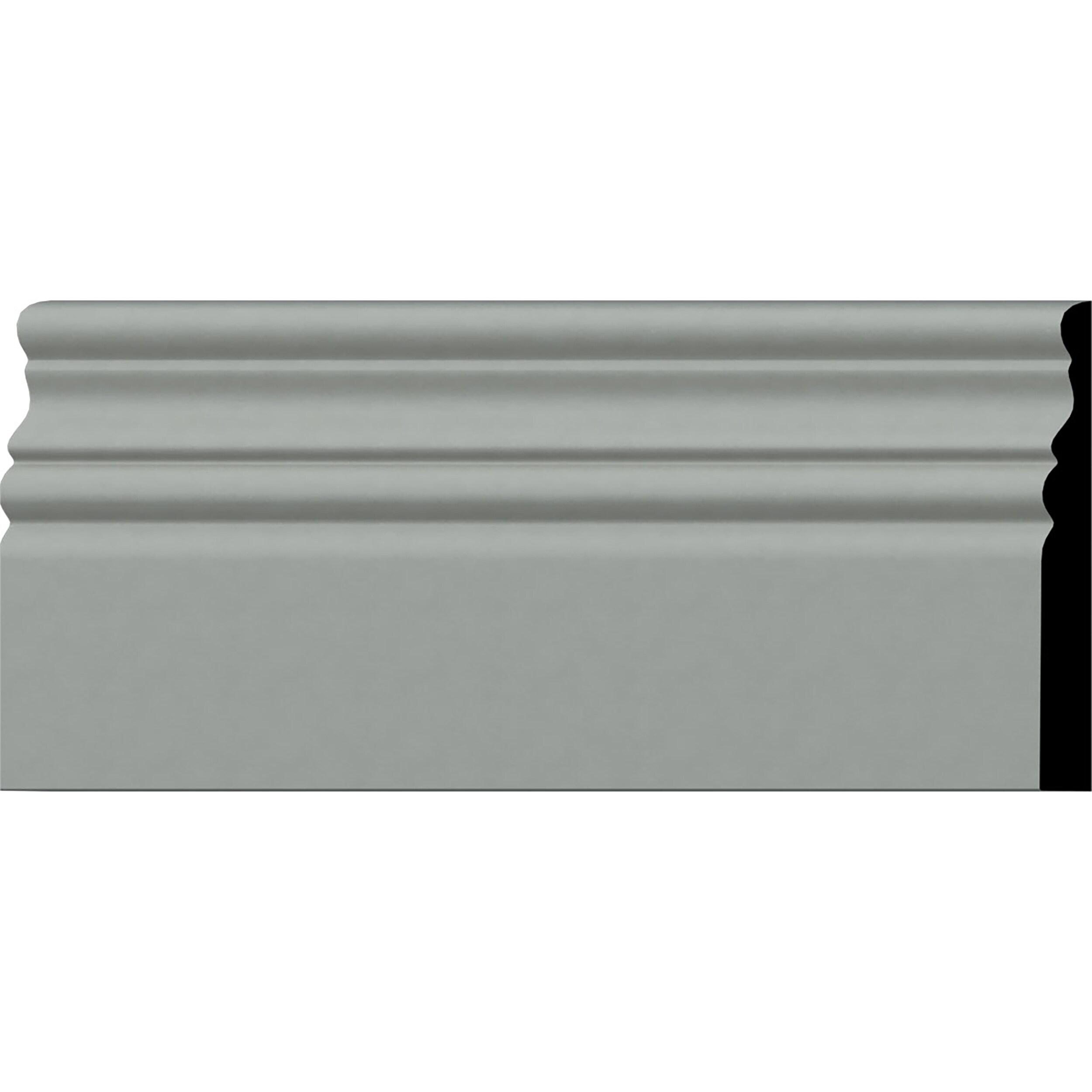 Ekena Millwork 4 1/2"H x 1/2"P x 94 1/2"L Kepler Baseboard Moulding