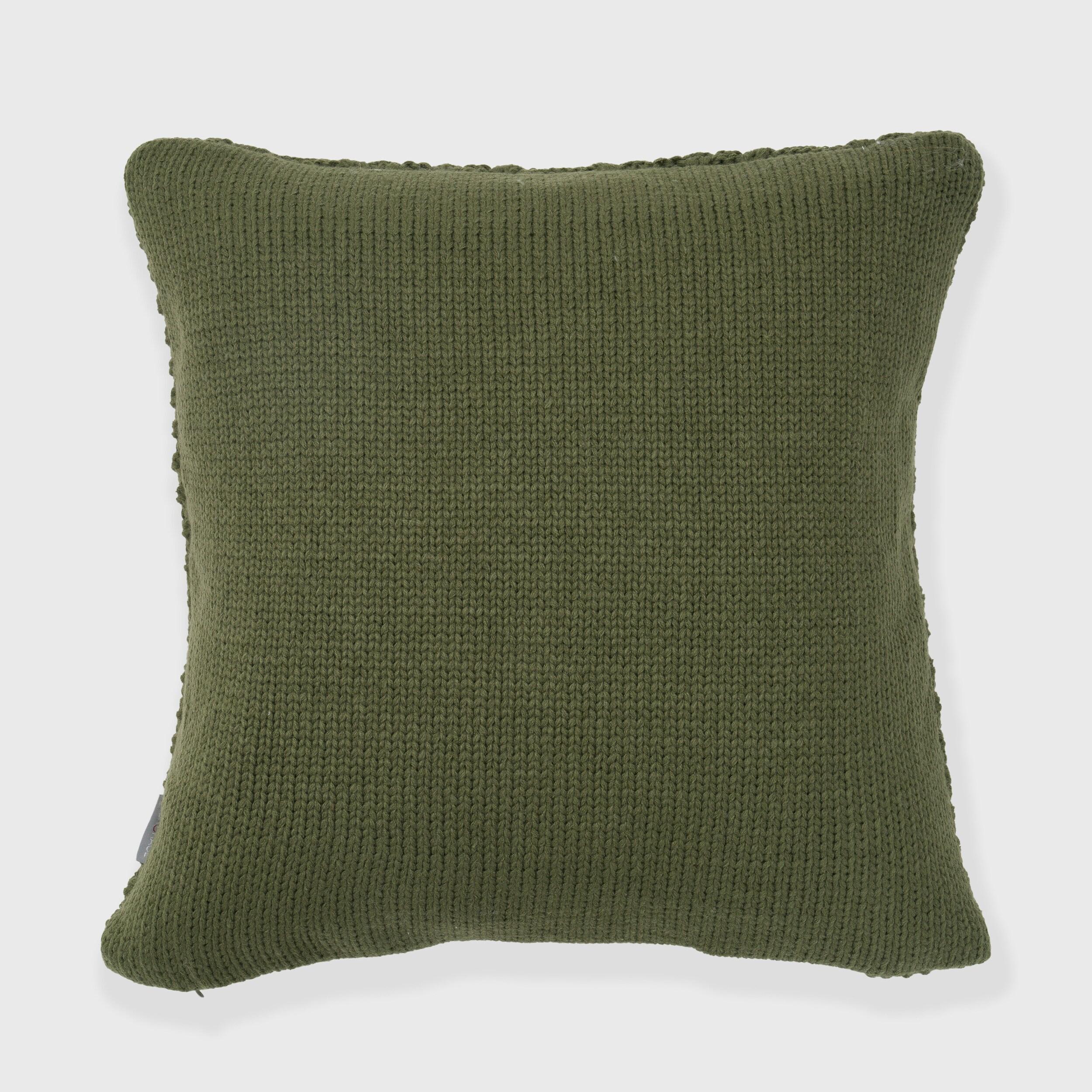 Ratree Chunky Reversible Throw Pillow