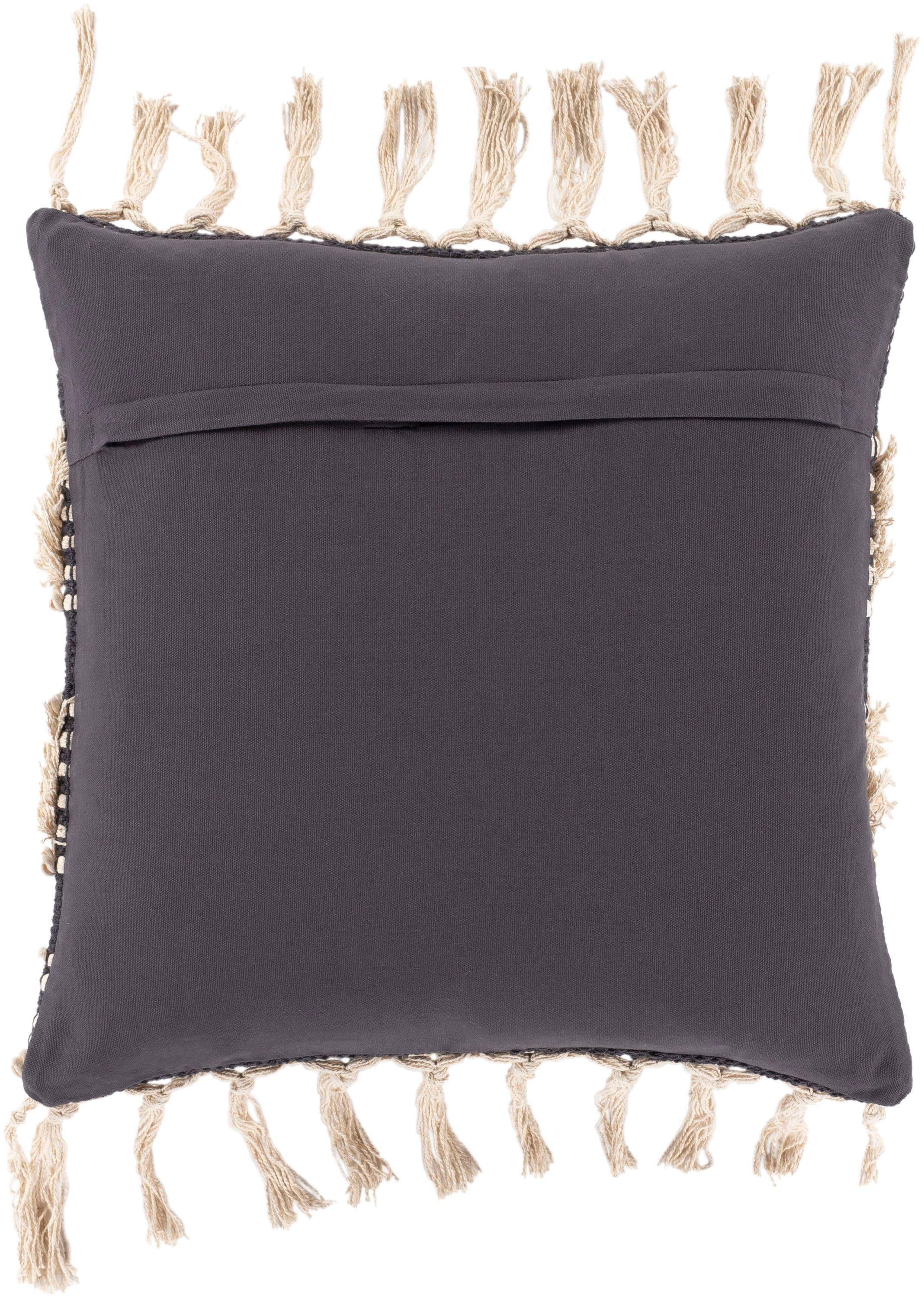 Venora Striped Cotton Throw Pillow