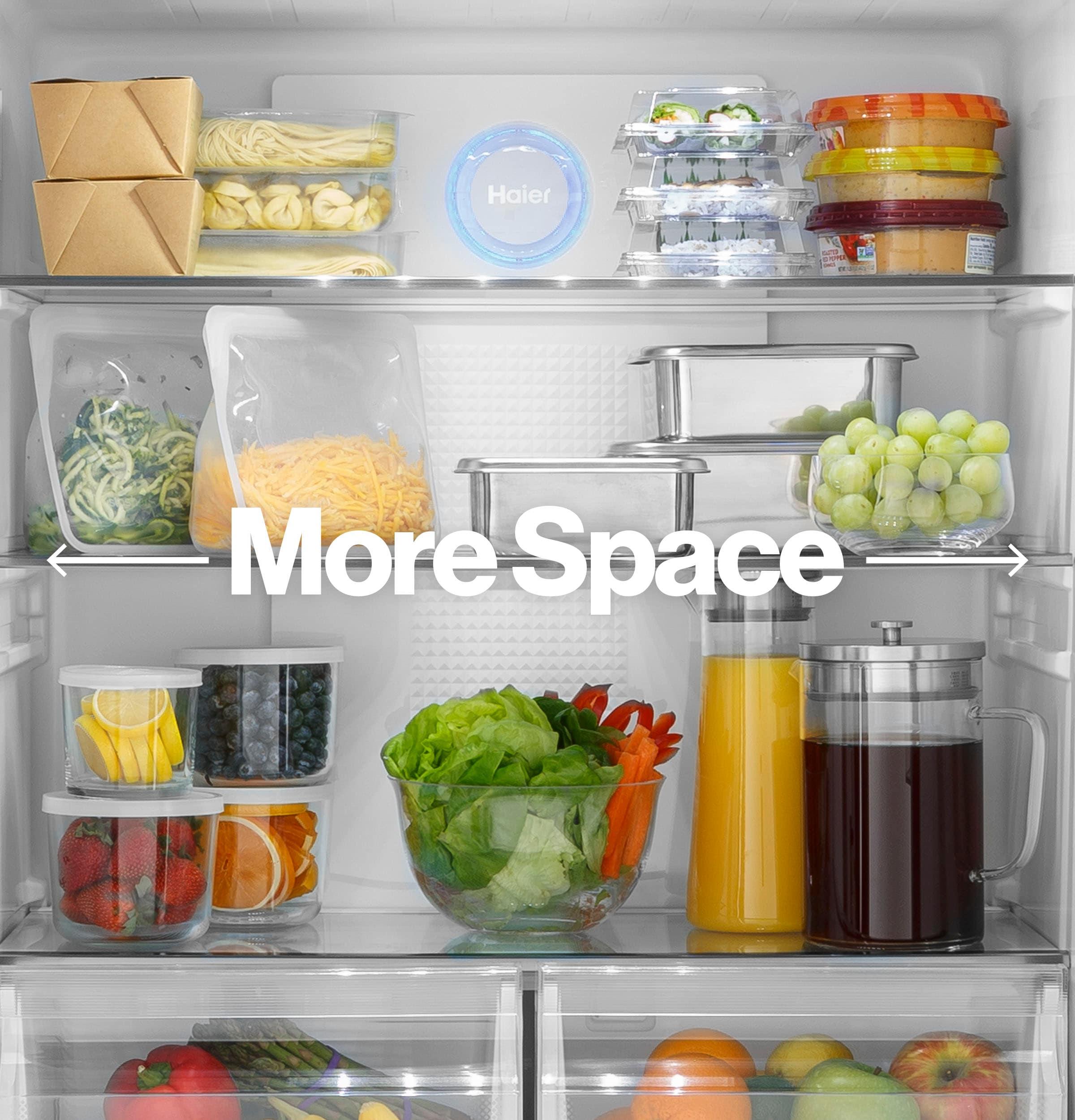 Haier Haier 33" 16.4 Cubic Feet Energy Star Smudge-Resistant Built-in Bottom Freezer Refrigerator QHE16HYPFS