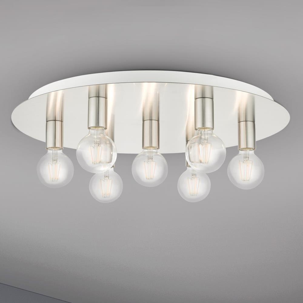 Livex Lighting Hillview 7 - Light Flush Mount in  Brushed Nickel