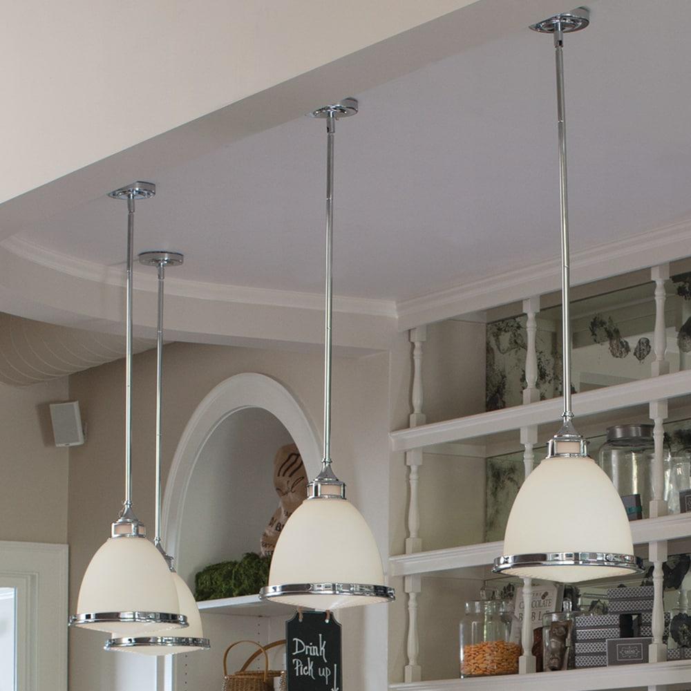 Amelia 1 - Light Single Dome Pendant