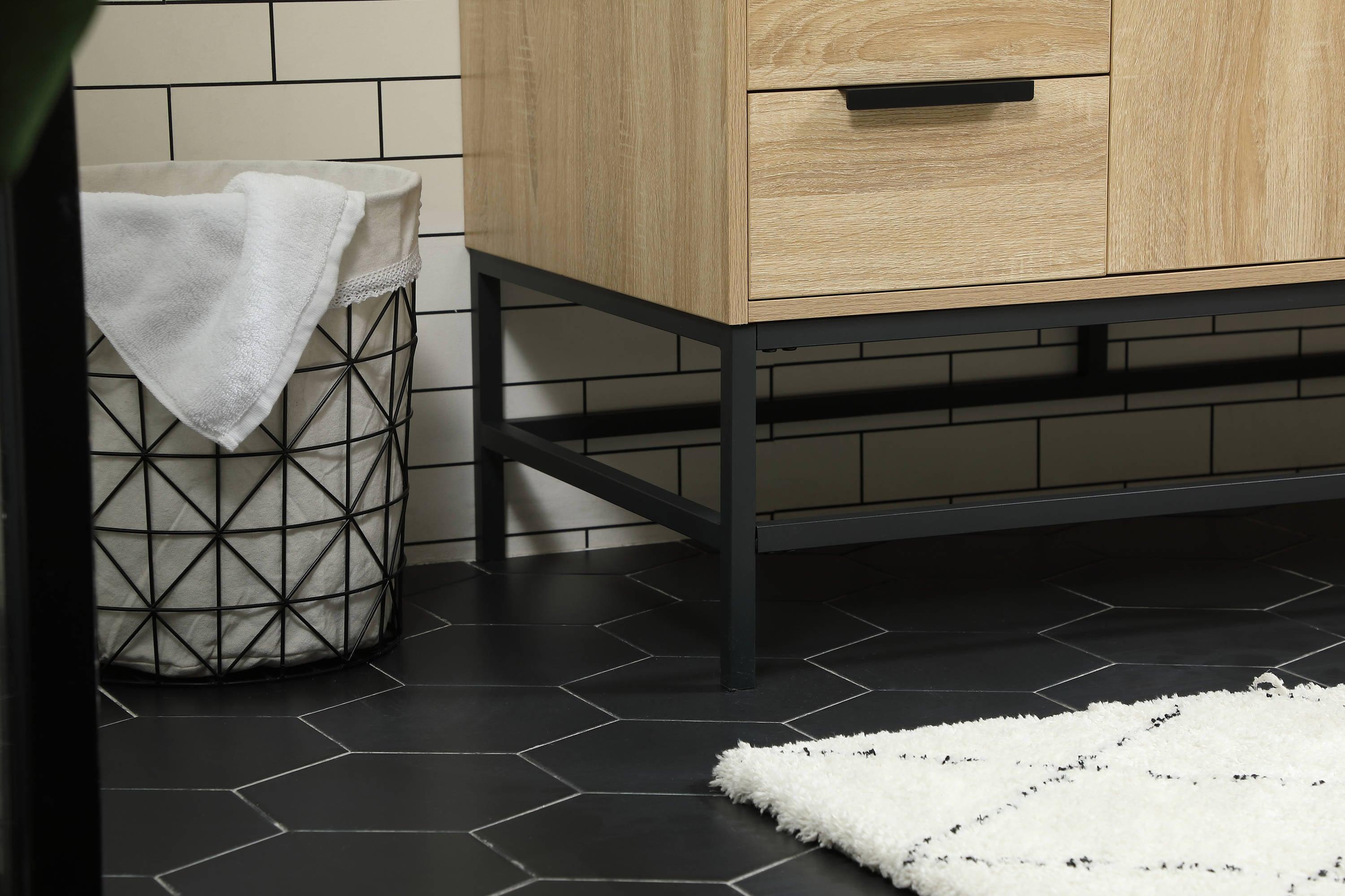 Corley 48'' Single Bathroom Vanity with Engineered Marble Top