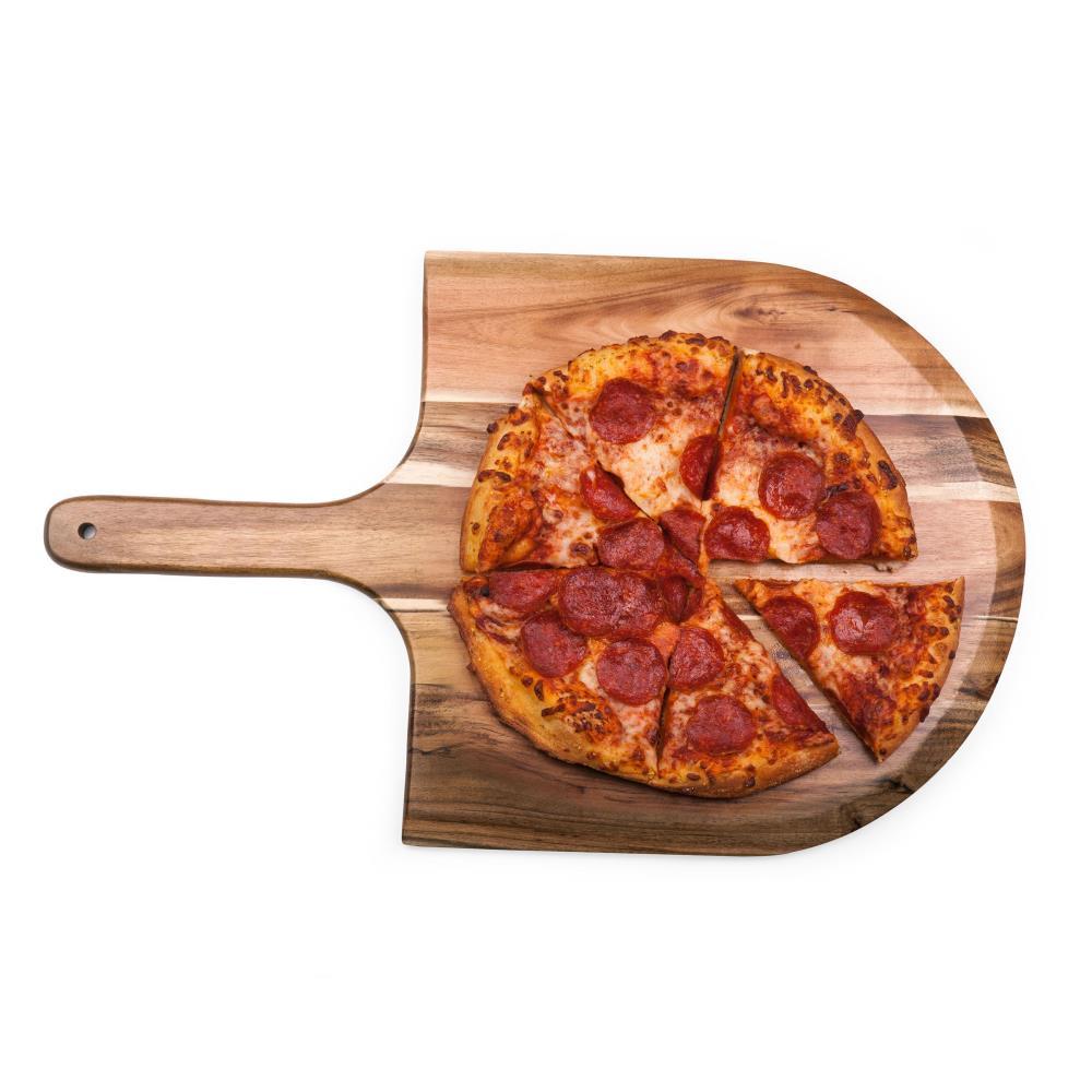 Acacia Wood Pizza Peel - Serving Pizza Paddle - Bread Peel