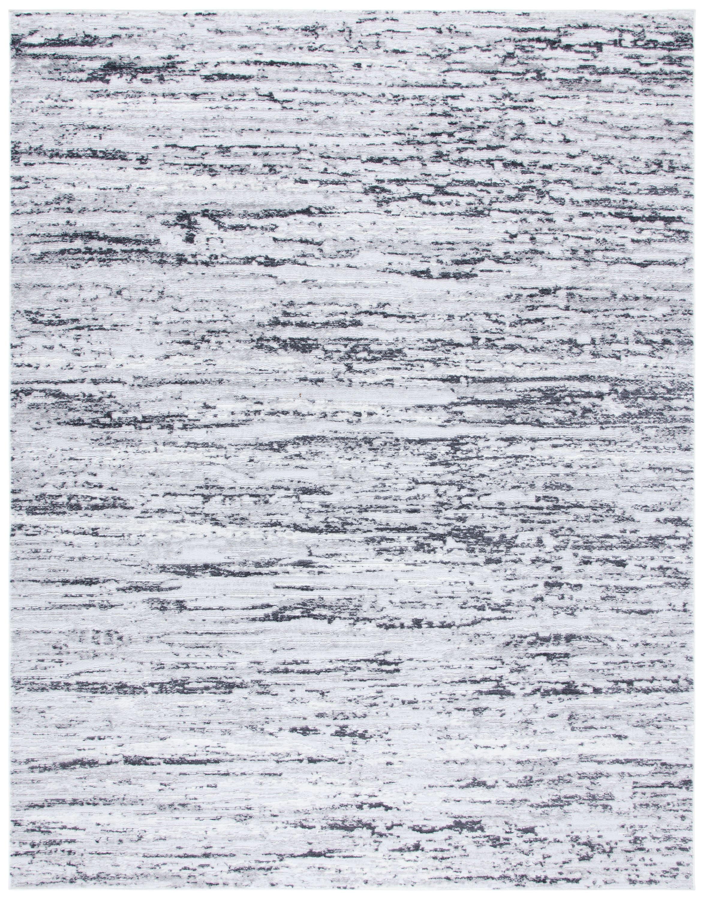 Amelia ALA768 Power Loomed Area Rug - Light Grey/Charcoal - 8'x10' - Safavieh.