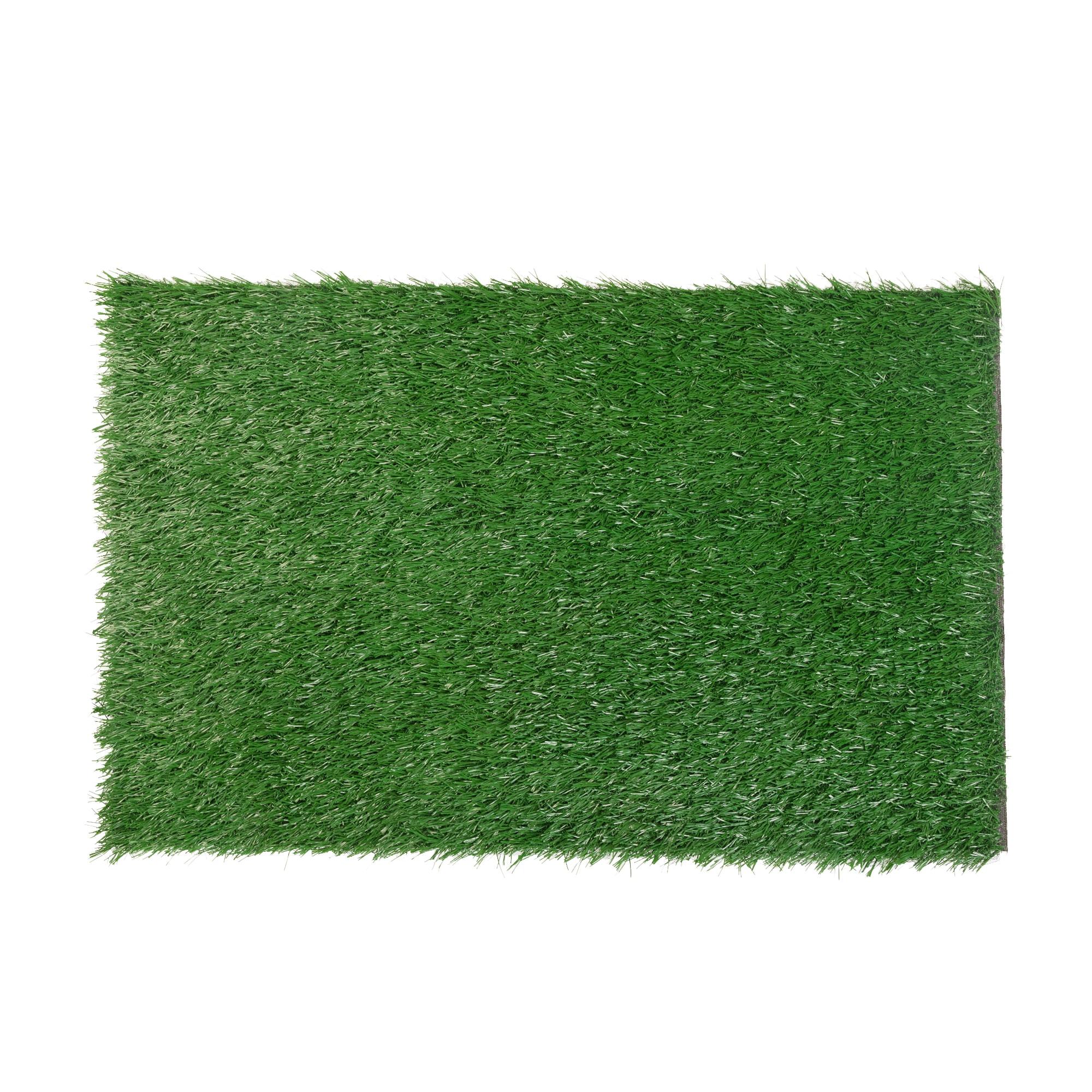 COZIWOW Dog Grass Pad, Large Artificial Grass Patch for Dogs with Tray, Washable Dog Litter Box