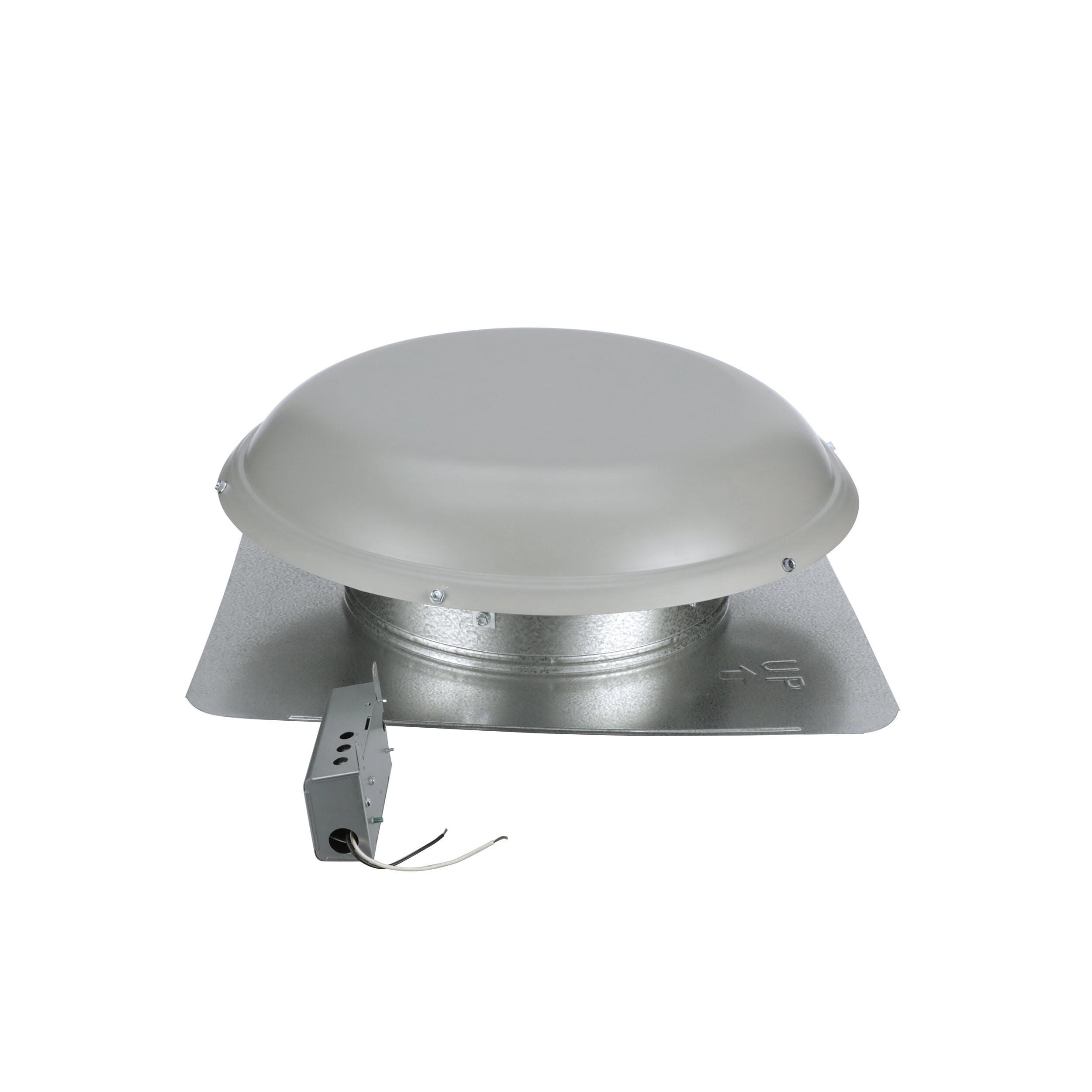 Air Vent Roof Mount Attic Vent with Humidistat/Thermostat