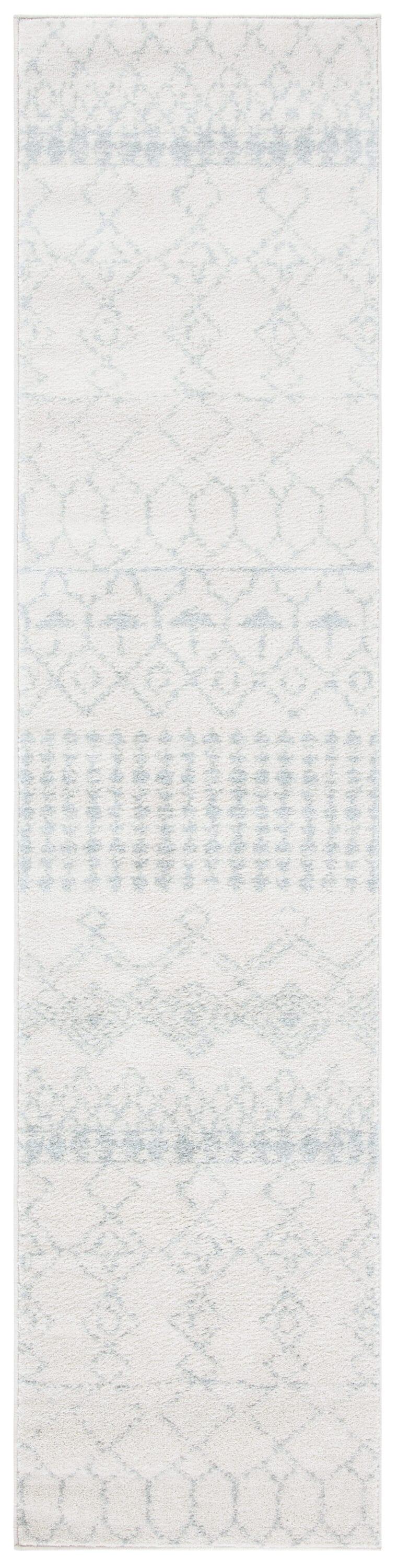 Tulum TUL229 Power Loomed Accent Rug - Ivory/Light Grey - 2'x5' - Safavieh.