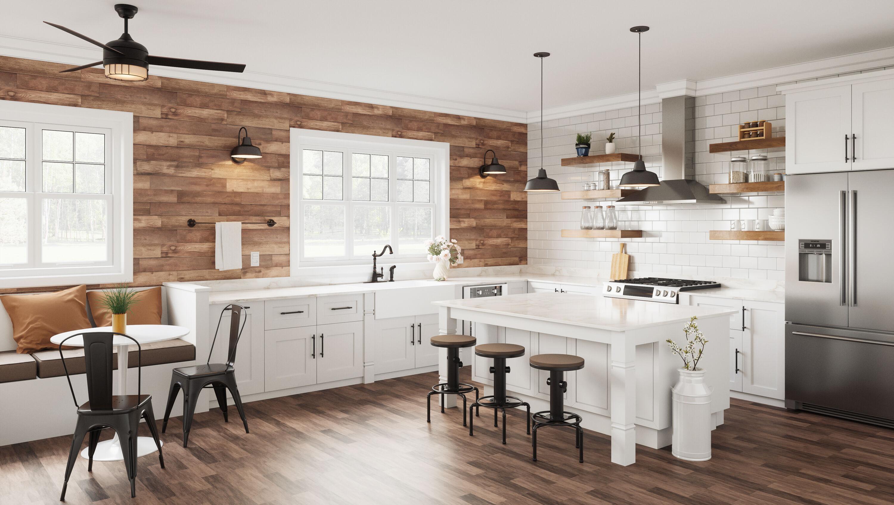 Design House 519504 Mason Barn Light Indoor/Outdoor Wall Light for 8-inch in Oil Rubbed Bronze