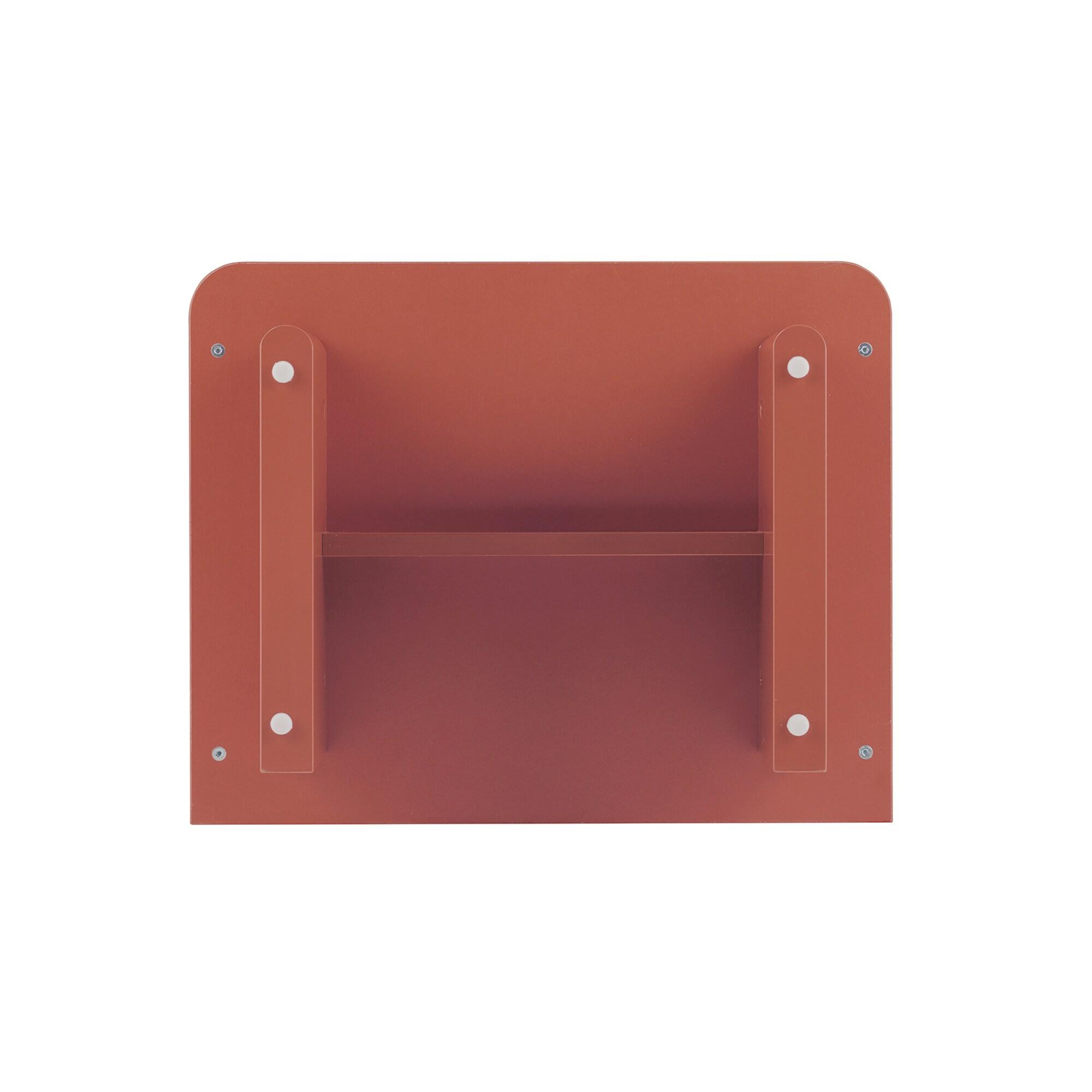 Ella Nightstand in Terracotta made from Engineered Wood