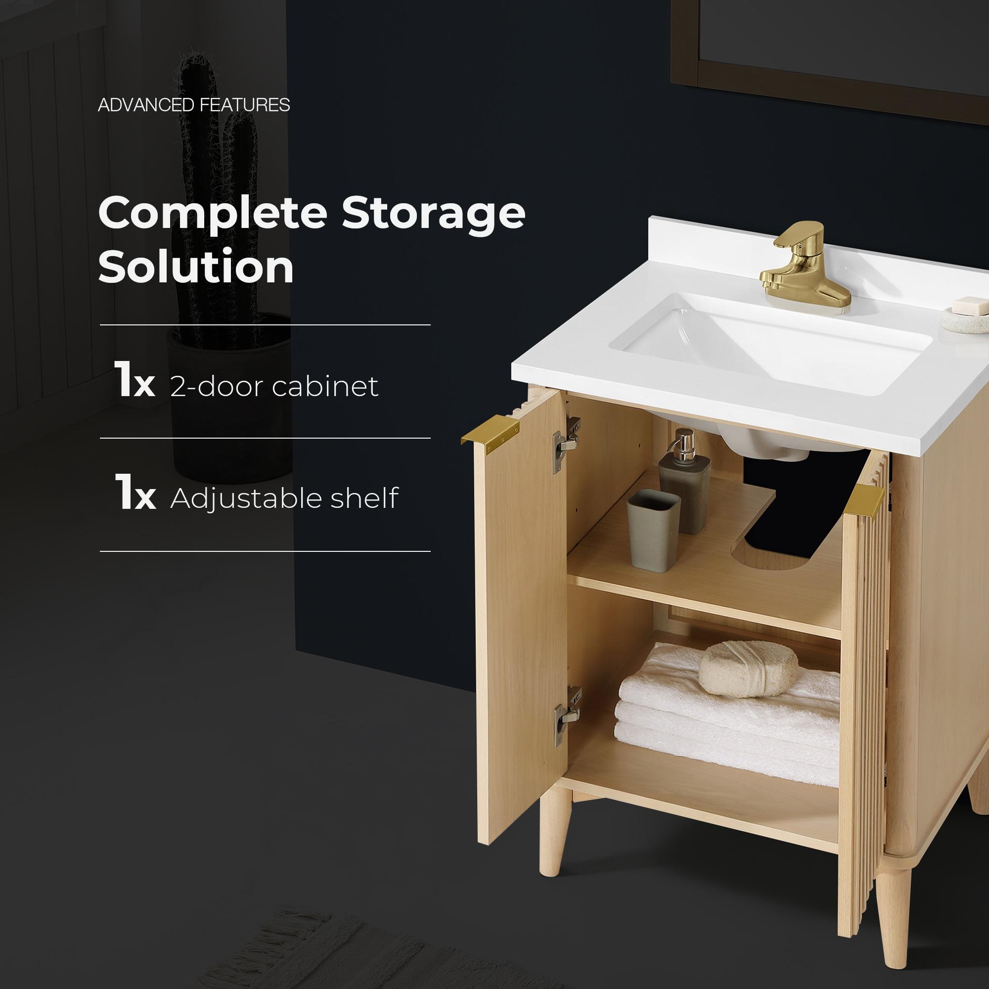 Gabi 24 in. Single Bathroom Vanity