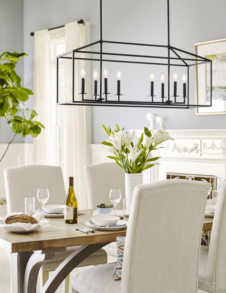 Generation Lighting Perryton 8 light Blacksmith Chandelier