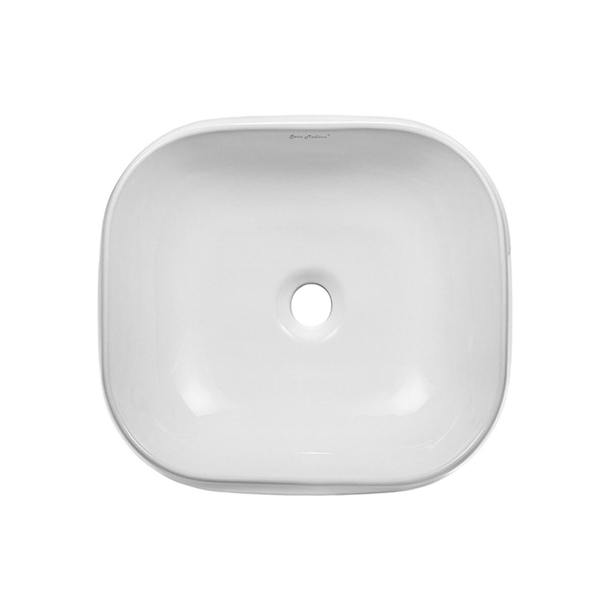 Swiss Madison SM-VS273 Château 18 Square Ceramic Vessel Sink