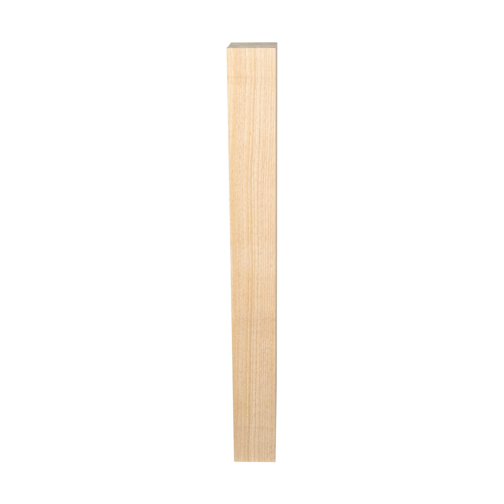 OUTWATER Architectural Products Solid Hardwood Island Leg 35-1/4" Height x 3-1/2" Width