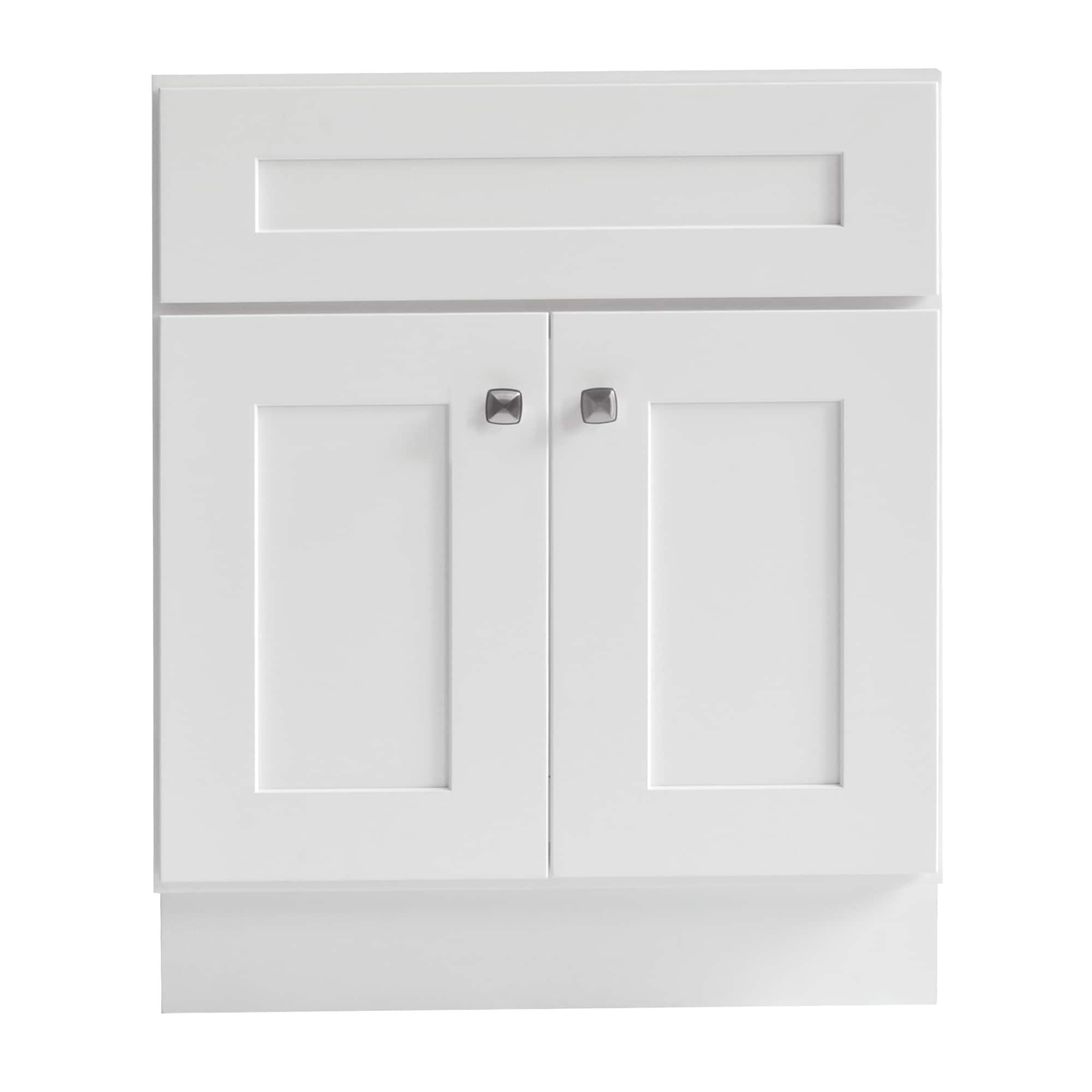 Design House Brookings 30 Inch Bathroom Vanity, Ready to Assemble, Solid Wood, Sherwin Williams – Design House, 587089