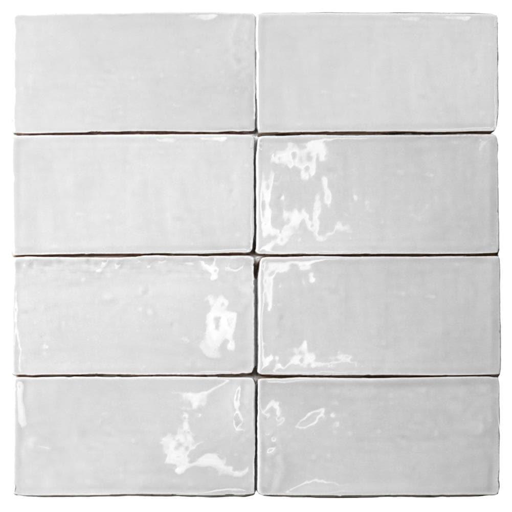 Barcelona 3" W x 6" L Polished Ceramic Subway Wall Tile (5.38 Sq. Ft. / Case)