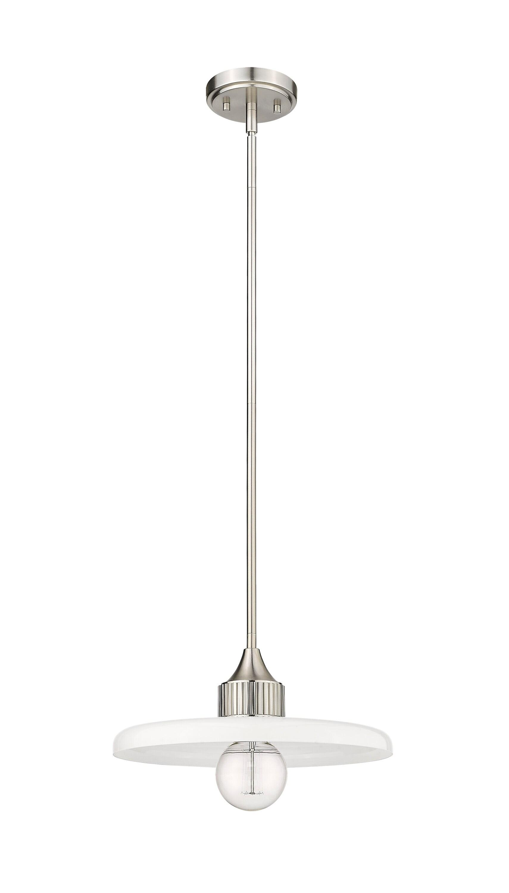 Z-Lite Paloma 1 - Light Pendant in  Brushed Nickel
