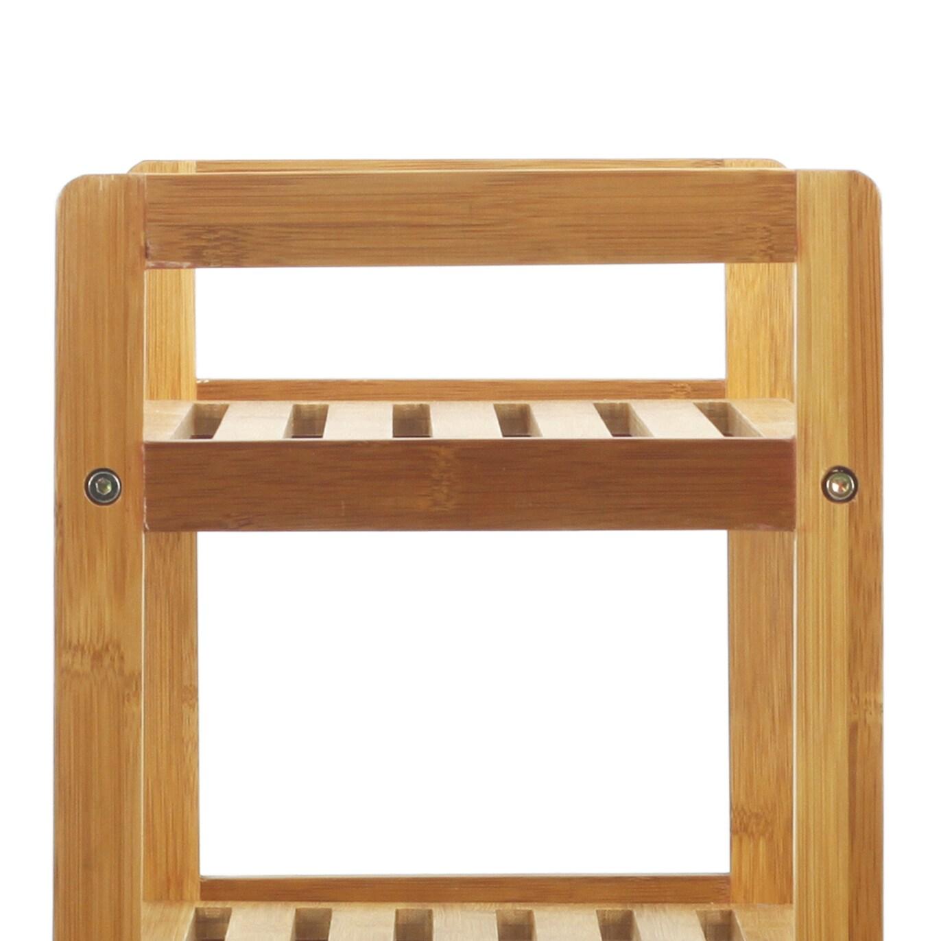 Symple Stuff 12 Pair Stackable Solid Wood Shoe Rack