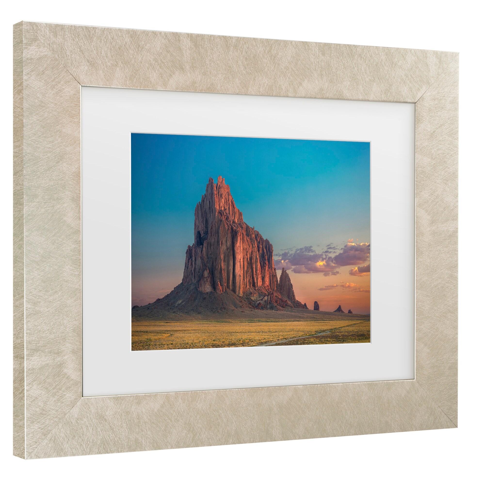 Trademark Fine Art - Michael Zheng Morning Glory On Tse Bit Ai Matted Framed Art - 11x14