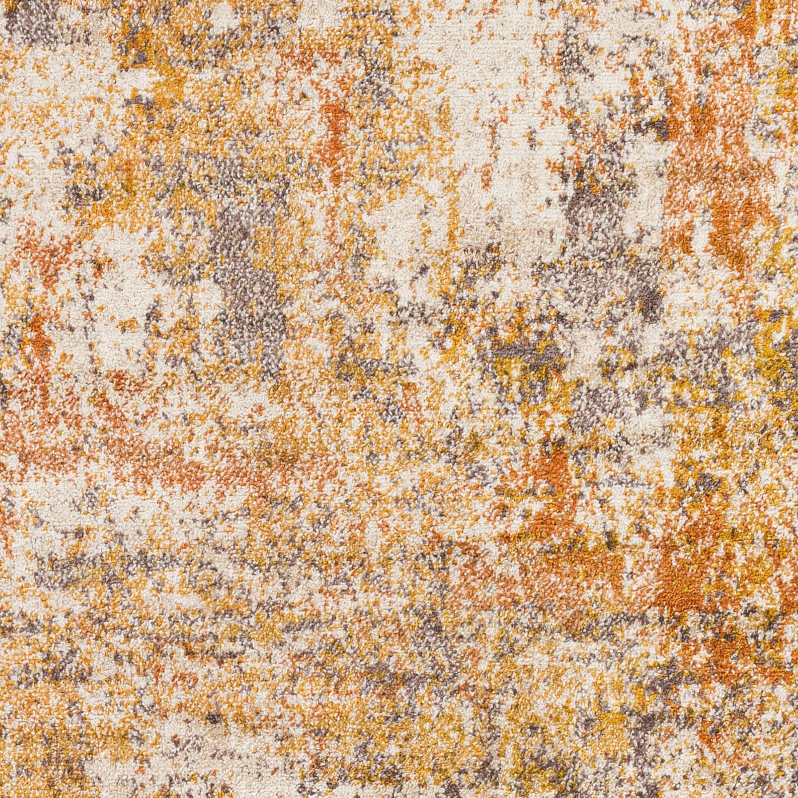 Livabliss Ankara Modern Area Rug,5'3" x 7',Burnt Orange