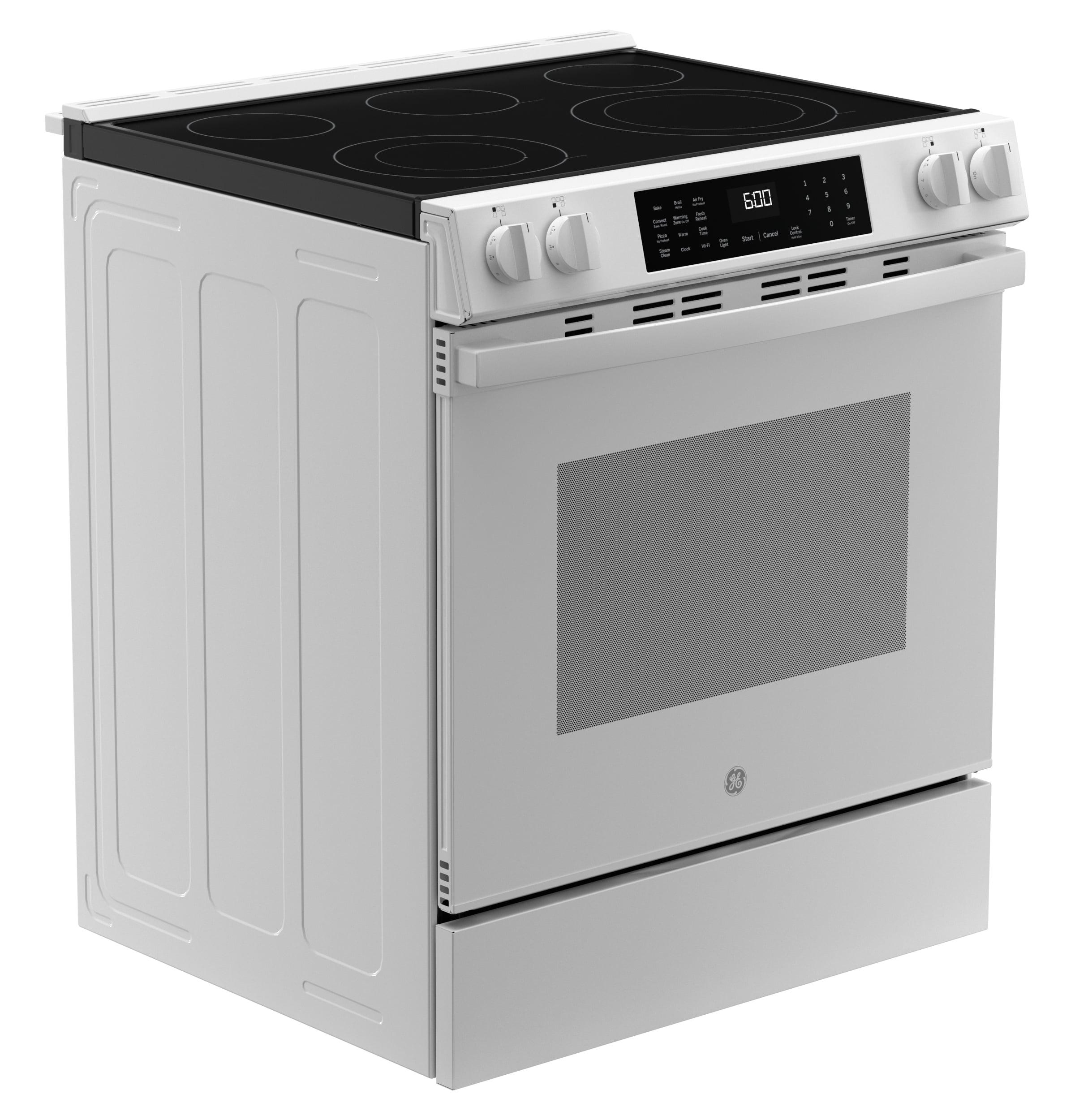 GE 30" Slide-In Electric Convection Range