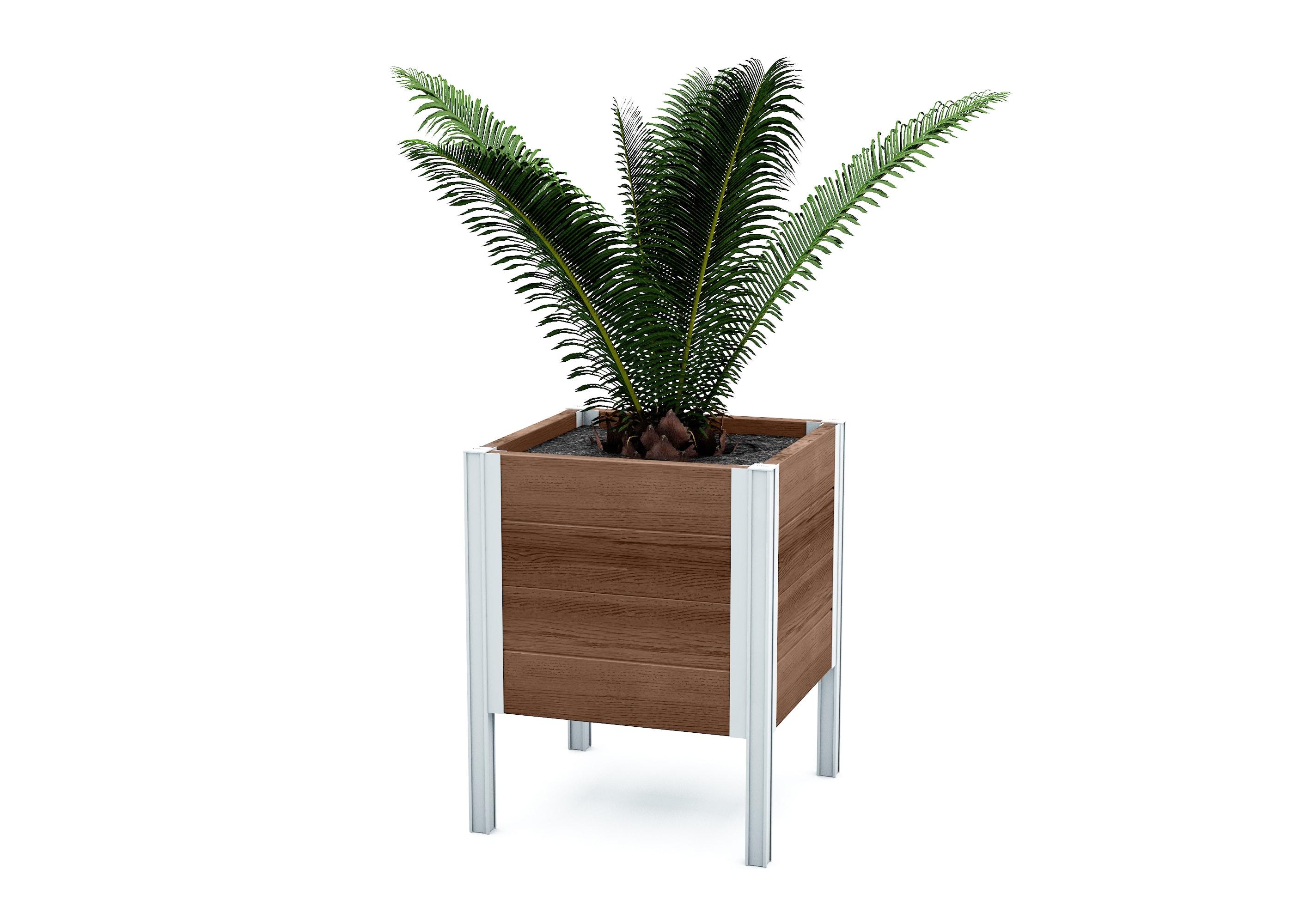 Urbana Vinyl Elevated Planter