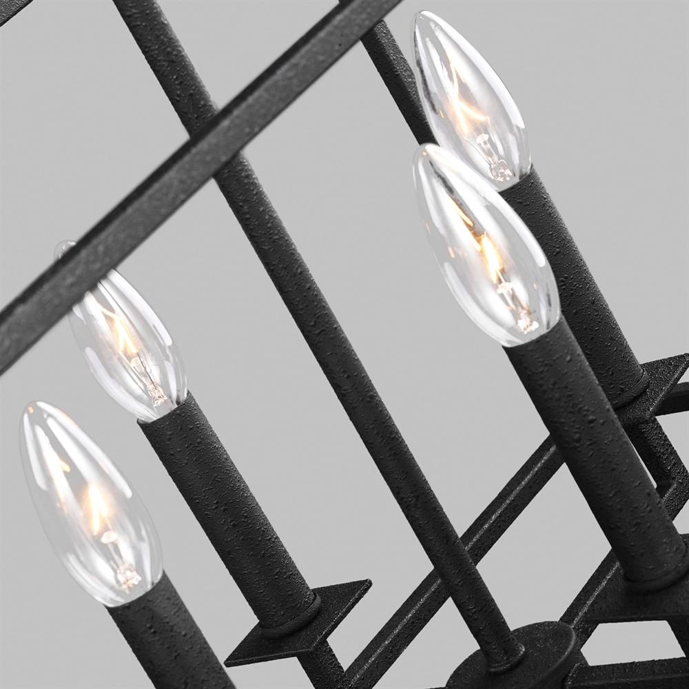Generation Lighting Perryton 8 light Blacksmith Chandelier