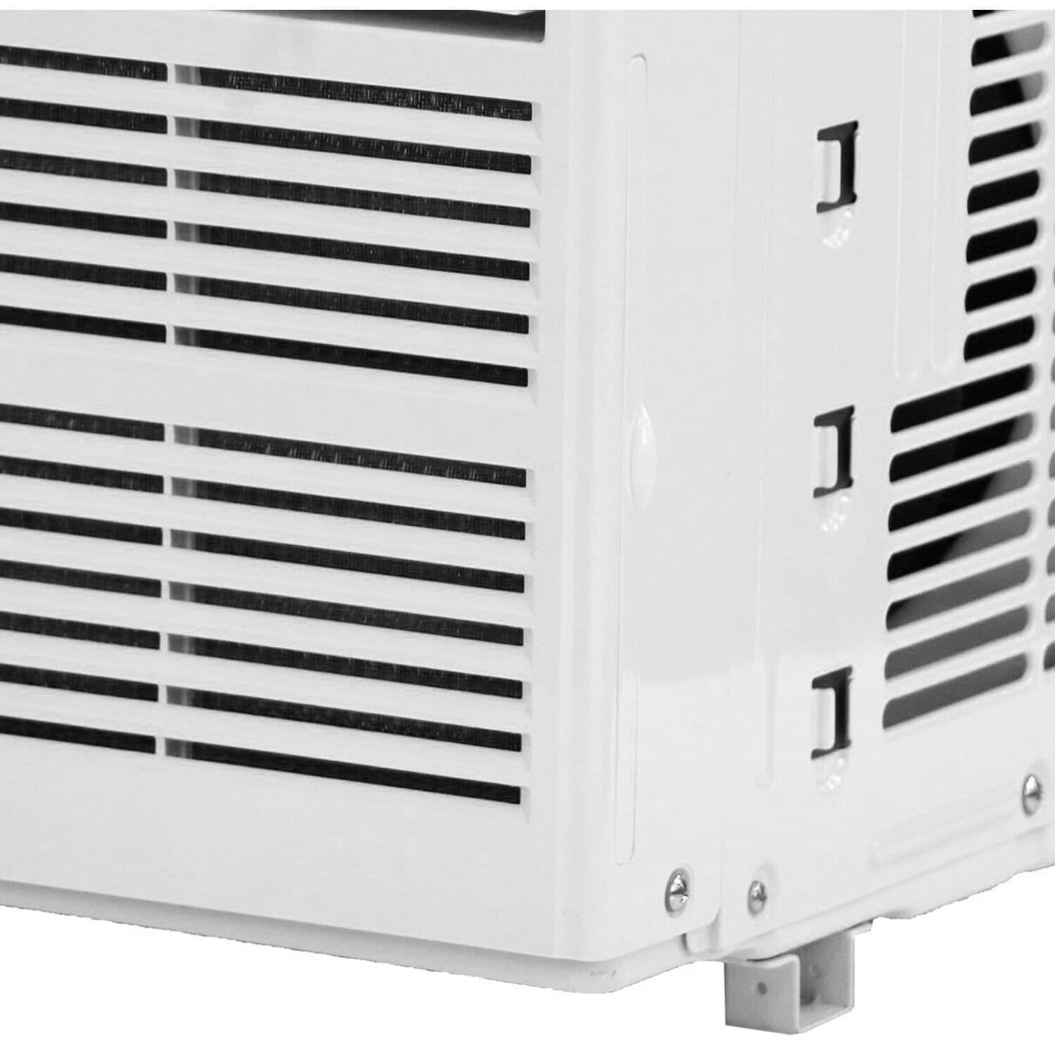Whirlpool 6000 BTU 115V Window Mounted Air Conditioner and Dehumidifier: 3 Speeds, 8-Way Air Control, 200-500 sq. ft.