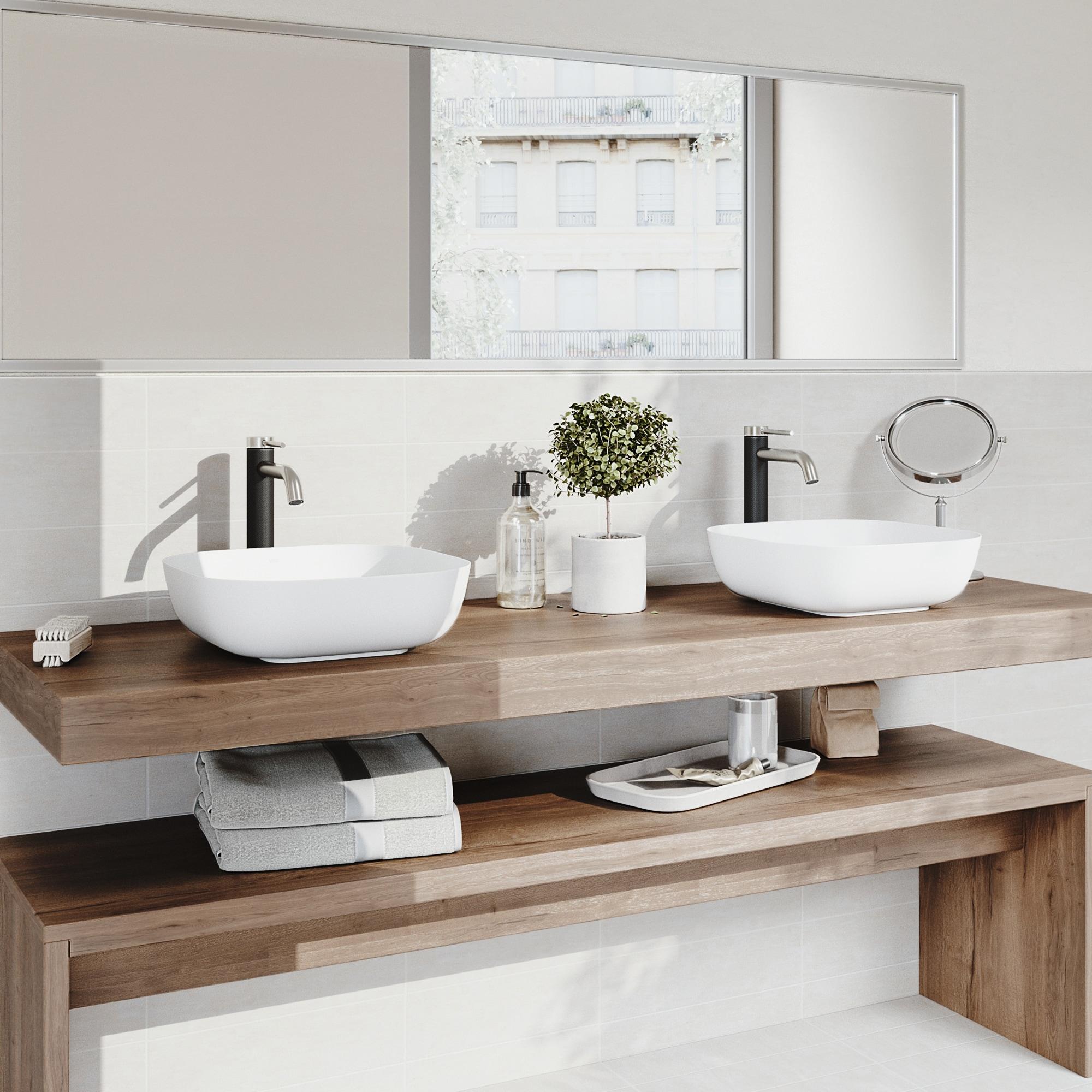 Lexington 10" H Single Handle Vessel Sink Bathroom Faucet