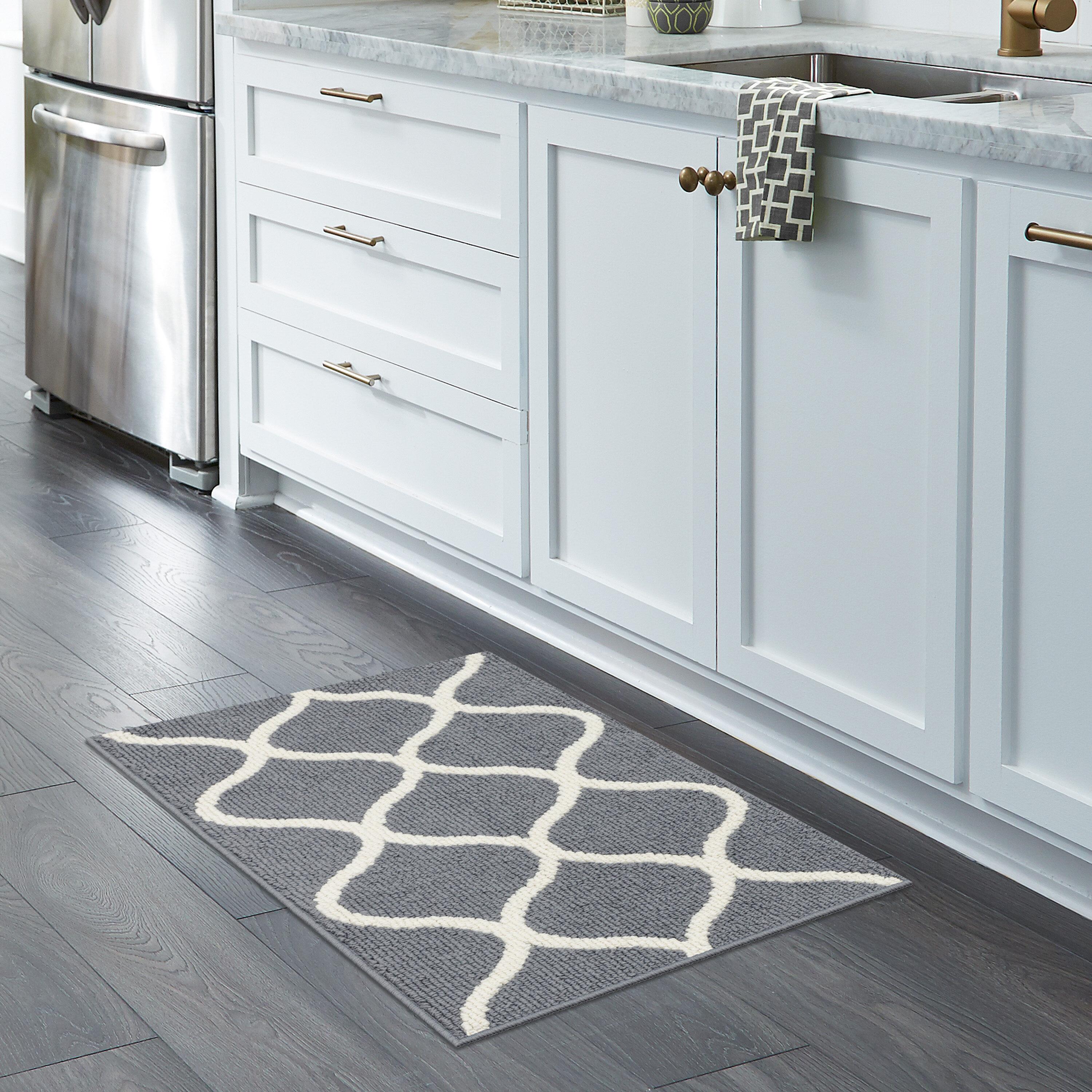 Hershman Tufted Gray Area Rug